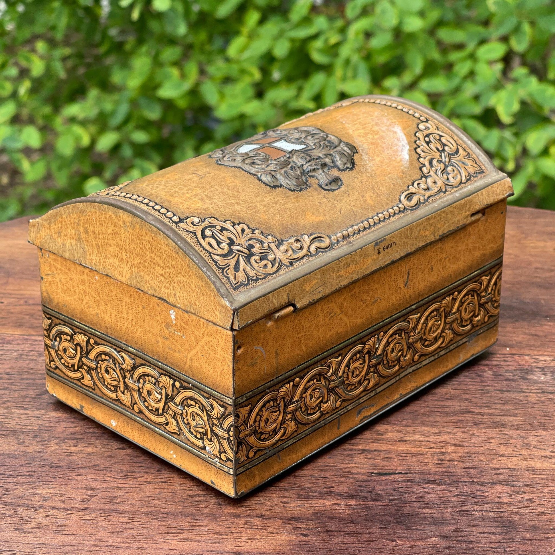 Vintage blik van GBC - Bamestra Curiosa