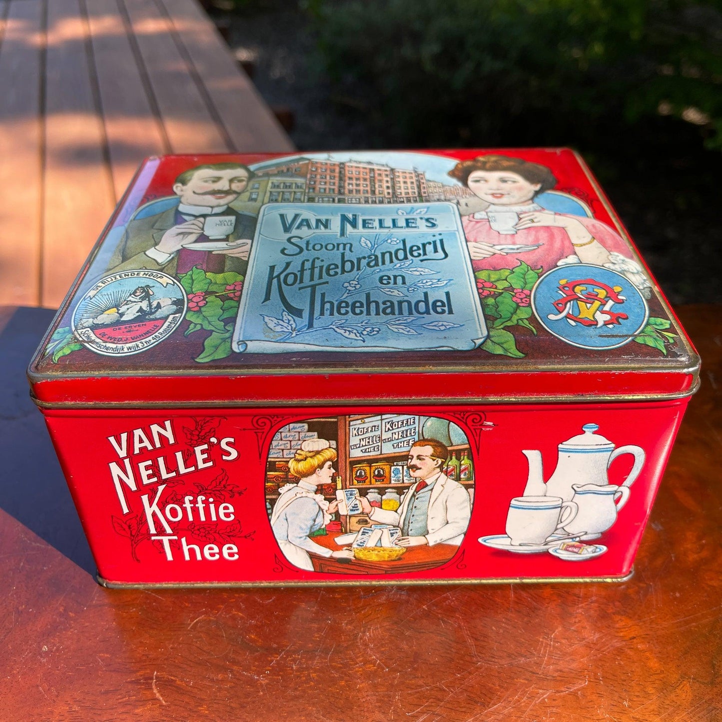 Vintage blik van Van Nelle - Bamestra Curiosa