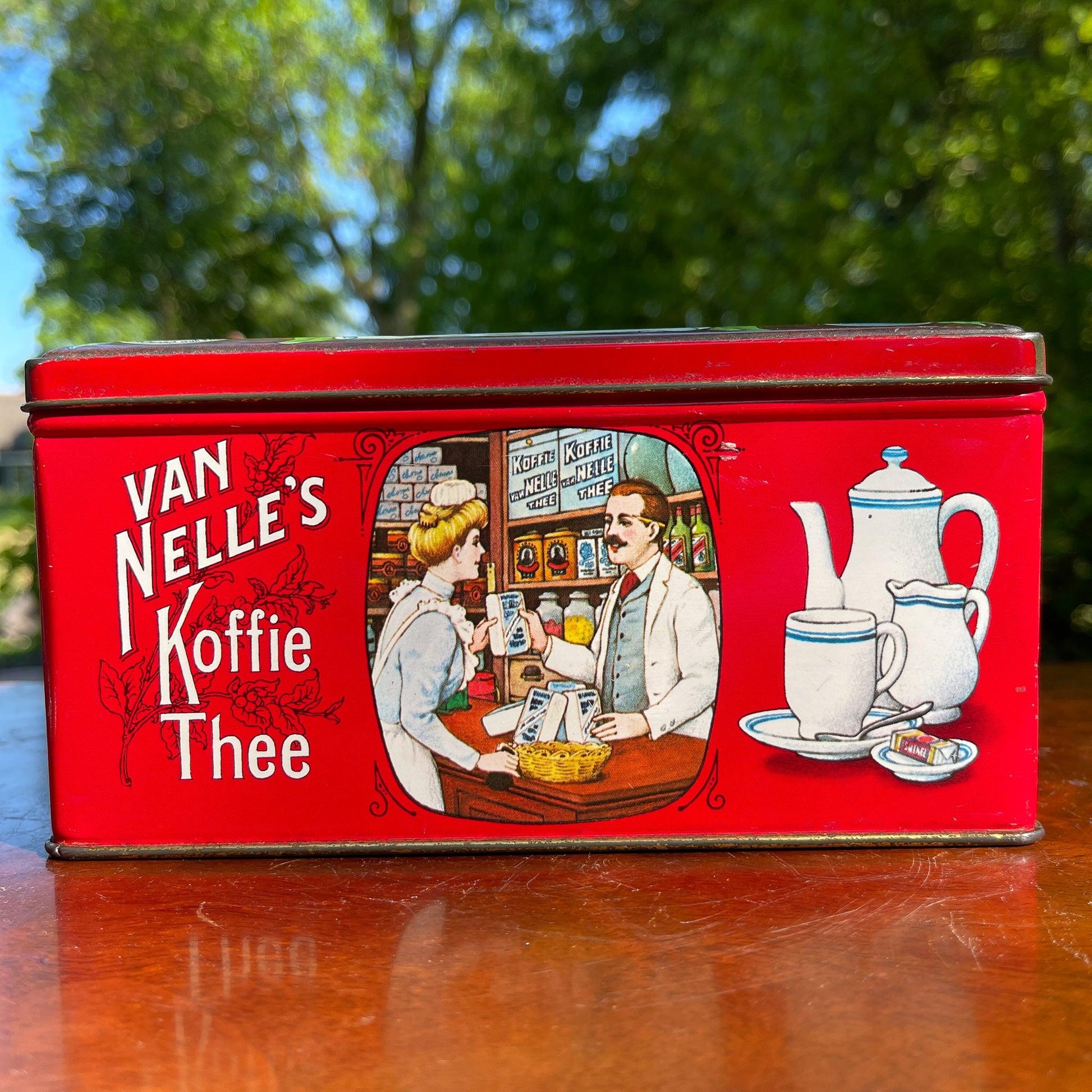 Vintage blik van Van Nelle - Bamestra Curiosa