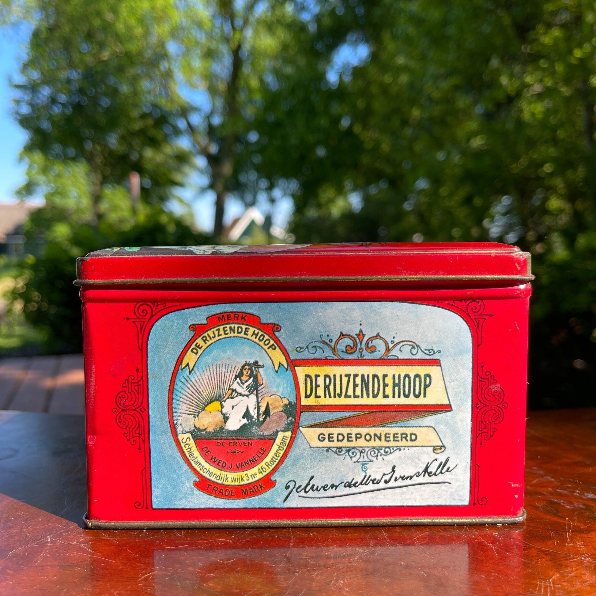 Vintage blik van Van Nelle - Bamestra Curiosa