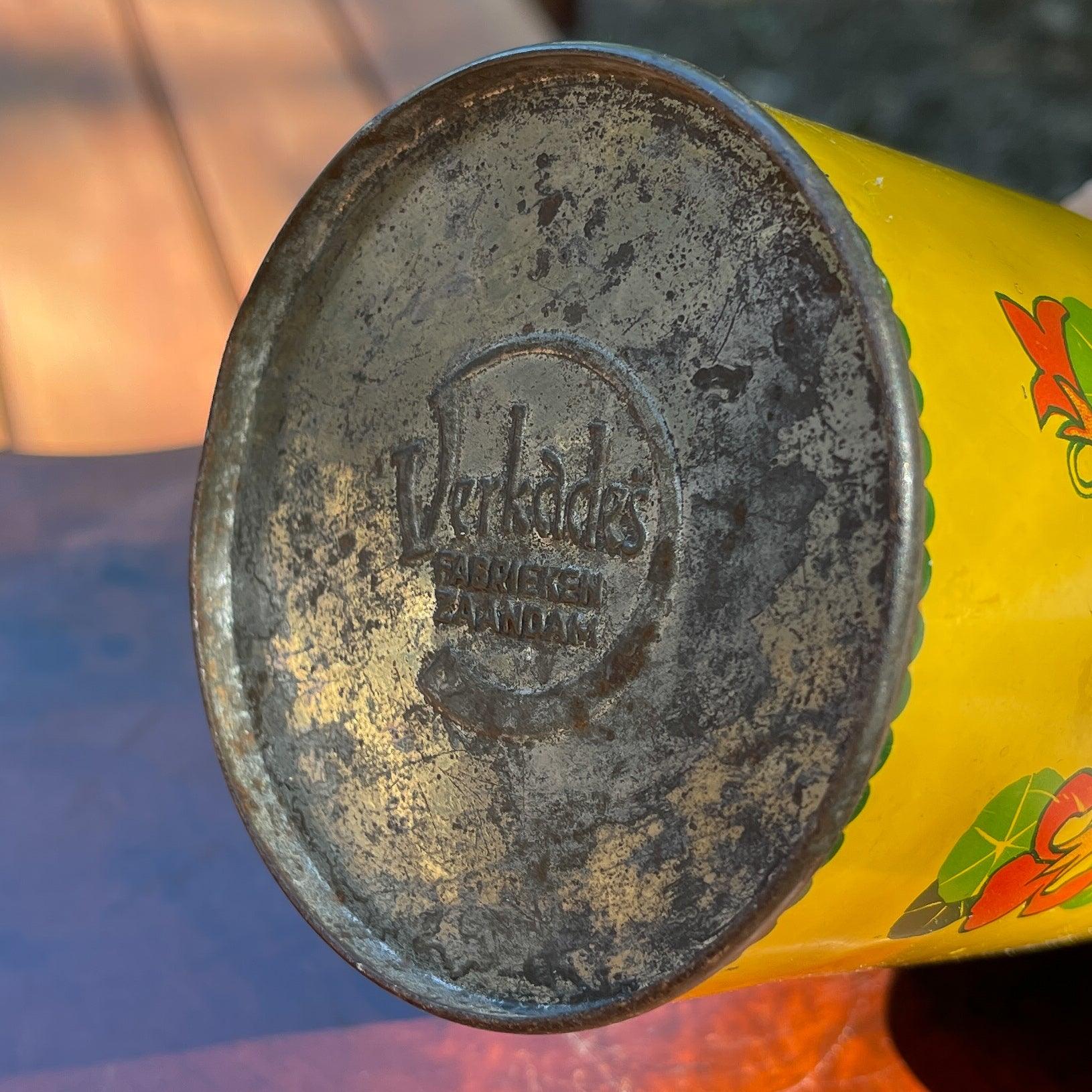 Vintage blik van Verkade - Bamestra Curiosa