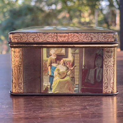 Vintage blikje met Hollandse taferelen van het merk HUS - The Collectionist
