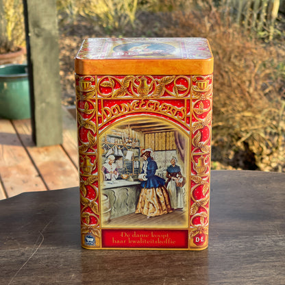 Douwe Egberts Winter Koffie Bewaarblik - Bamestra Curiosa