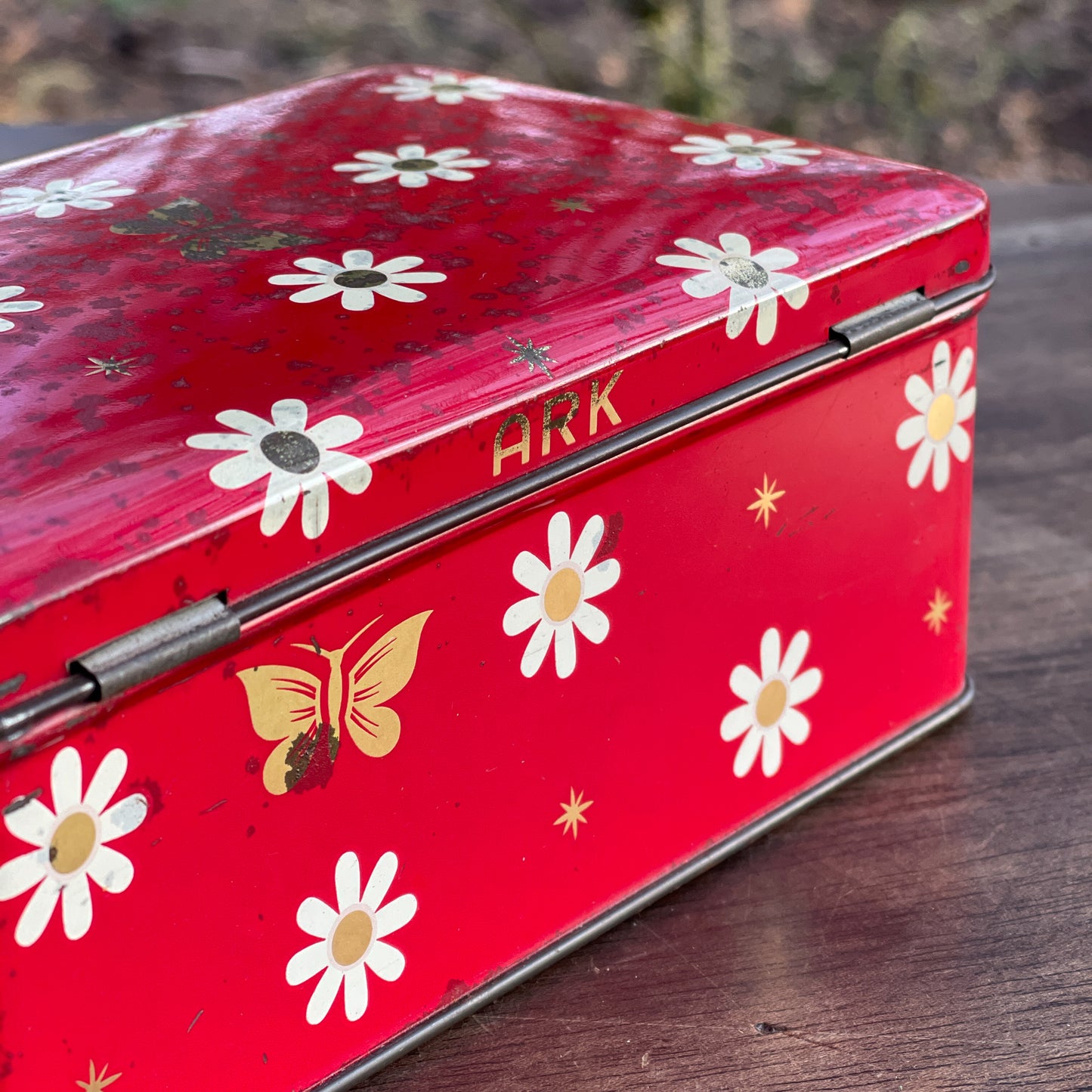 ARK Koekblik Met Vlinders en Margrieten - Bamestra Curiosa