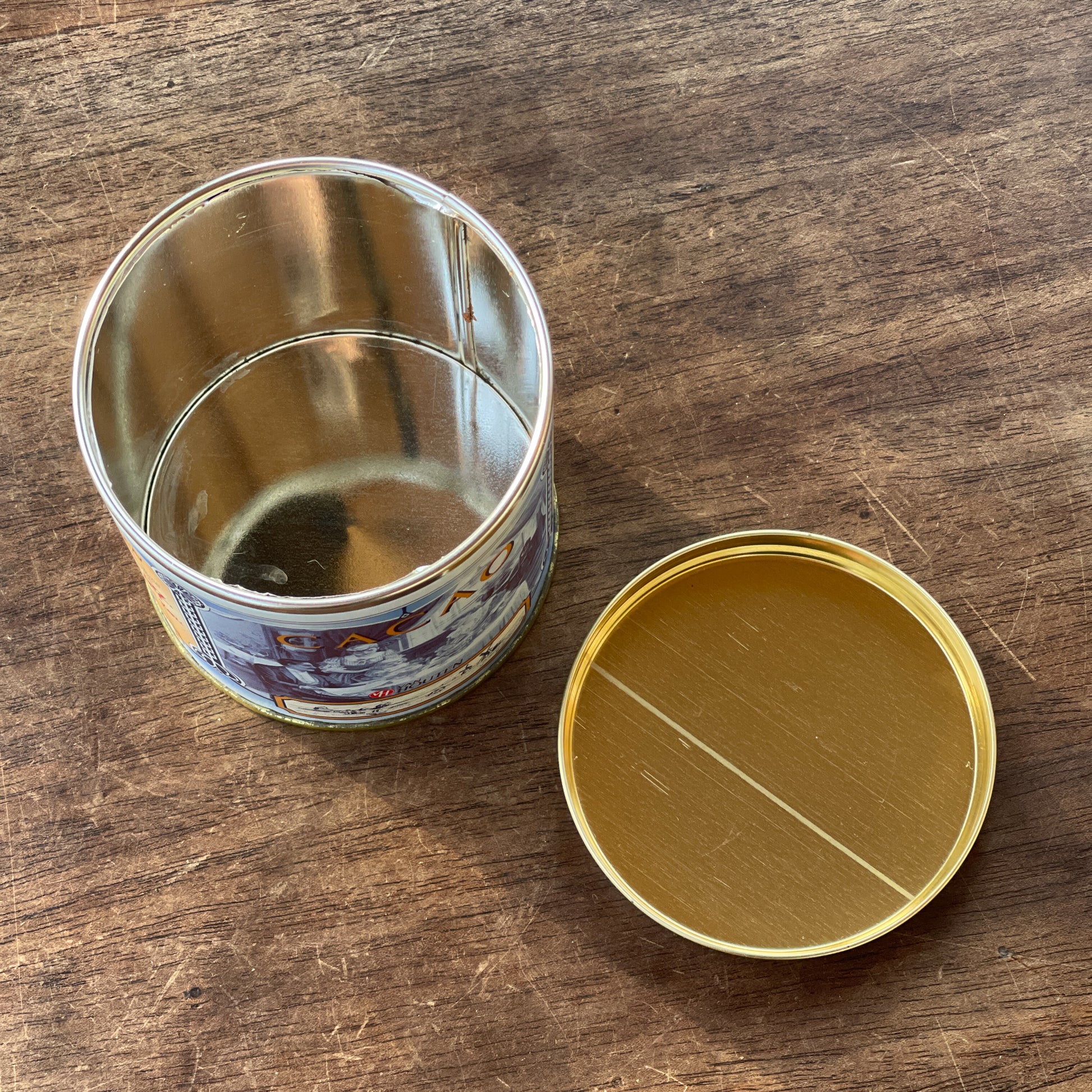 Van Houten Cocoa Blik - Bamestra Curiosa