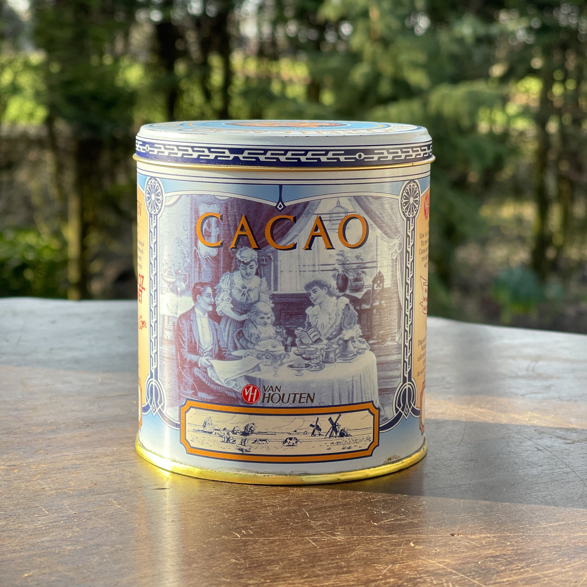 Van Houten Cocoa Blik - Bamestra Curiosa