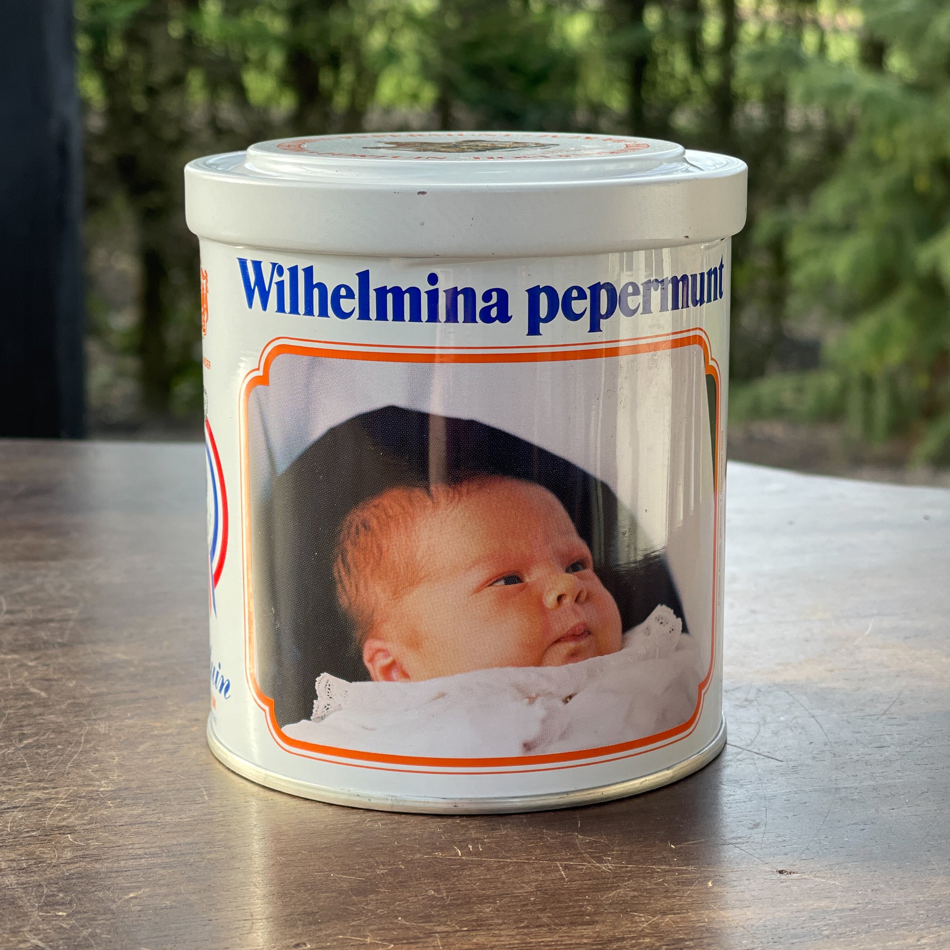 Wilhelmina Pepermunt Blik - Bamestra Curiosa