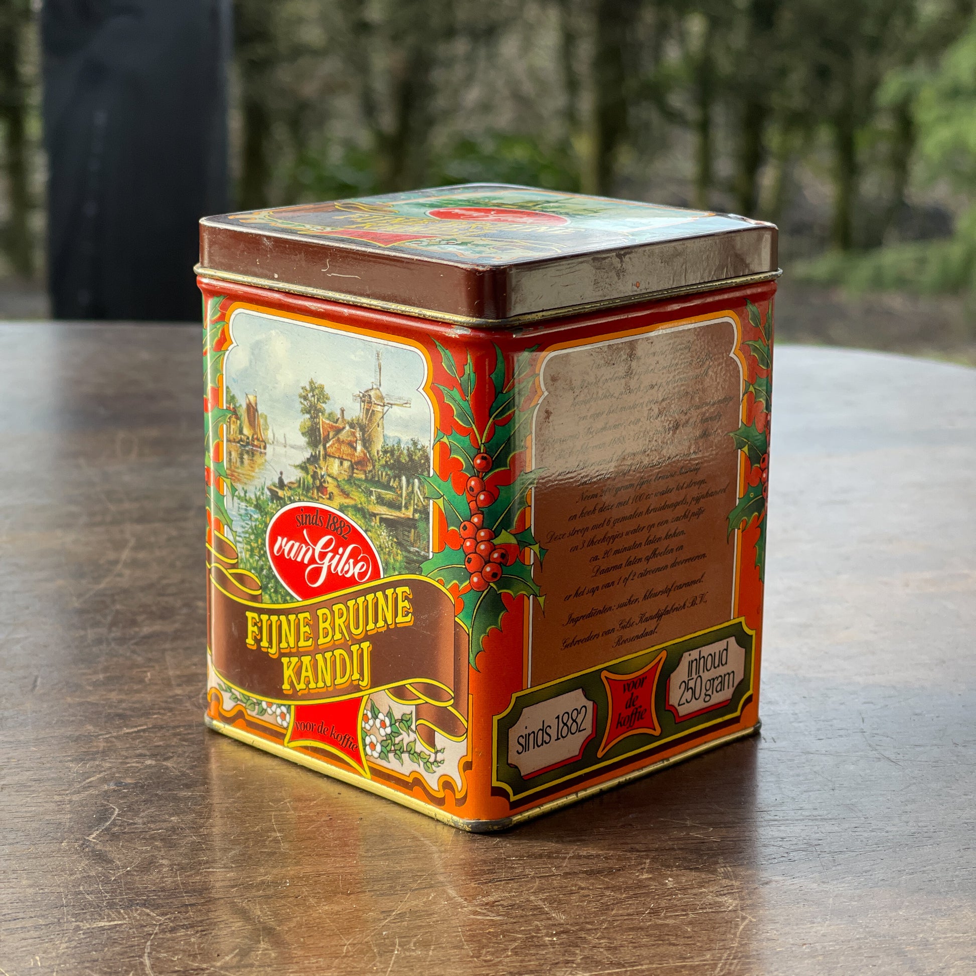 Van Gilse Fijne Bruine Kandij Blik - Bamestra Curiosa