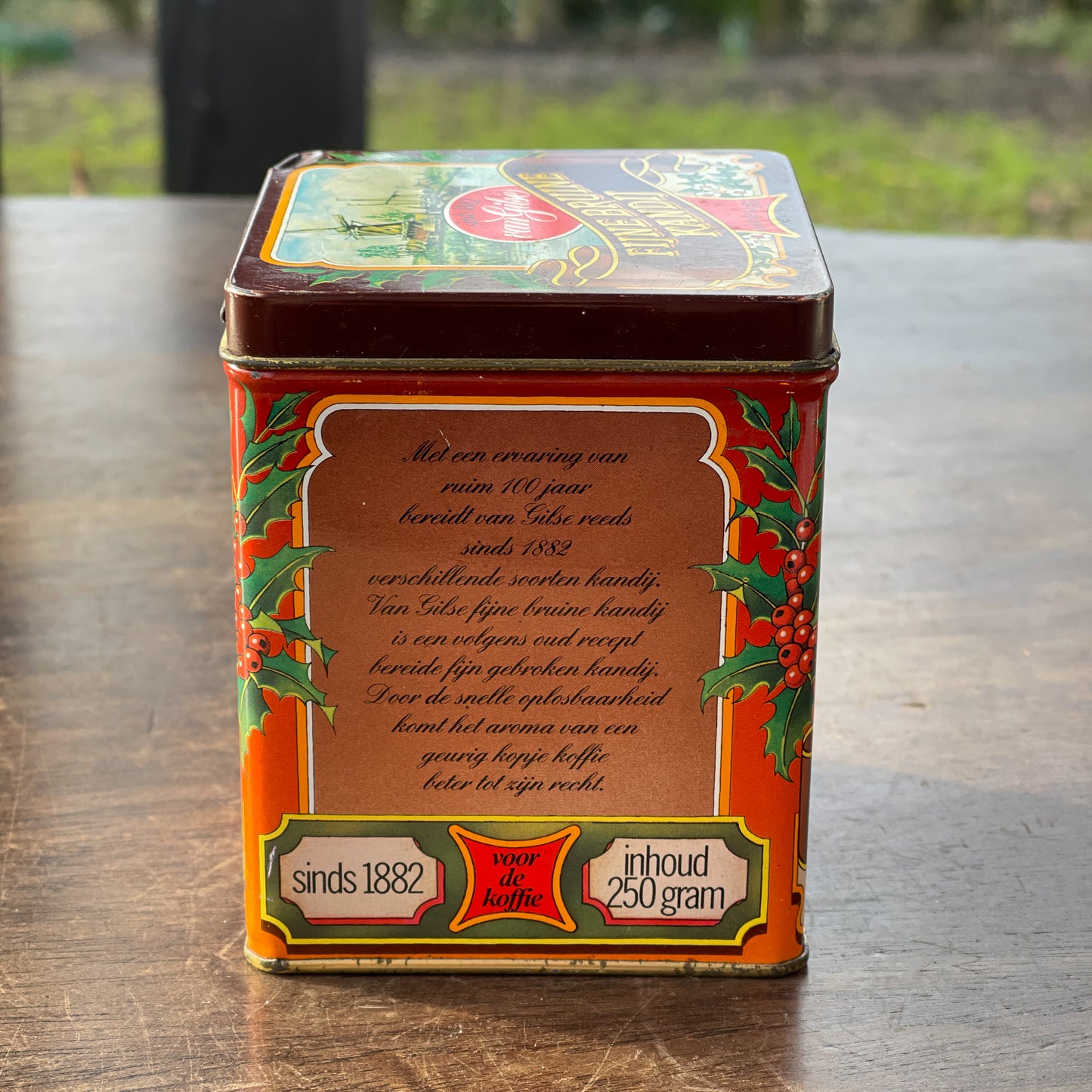 Van Gilse Fijne Bruine Kandij Blik - Bamestra Curiosa