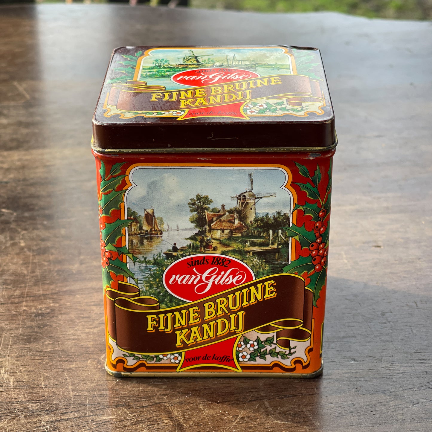 Van Gilse Fijne Bruine Kandij Blik - Bamestra Curiosa