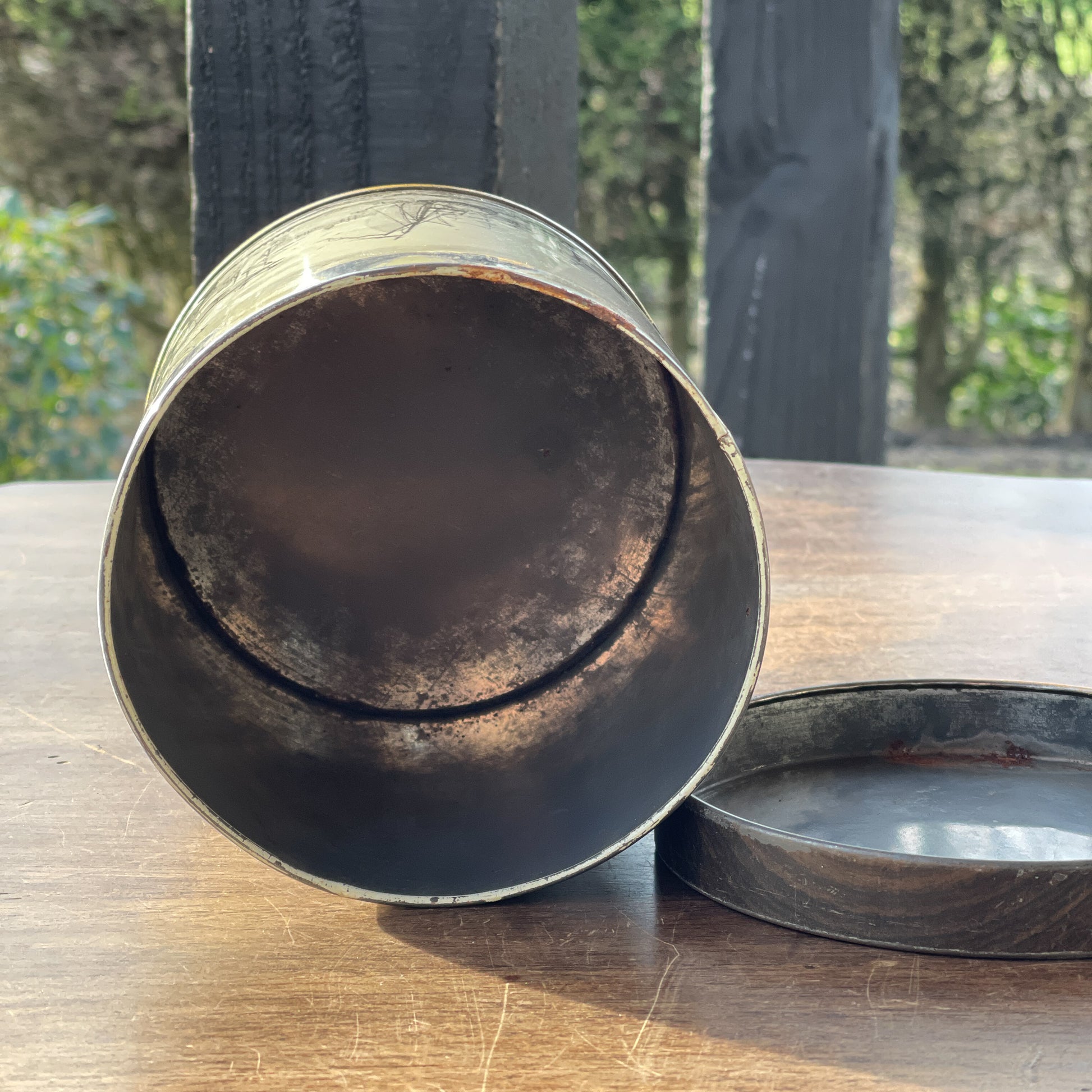 Vintage blik van Douwe Egberts Coopvaert - Bamestra Curiosa