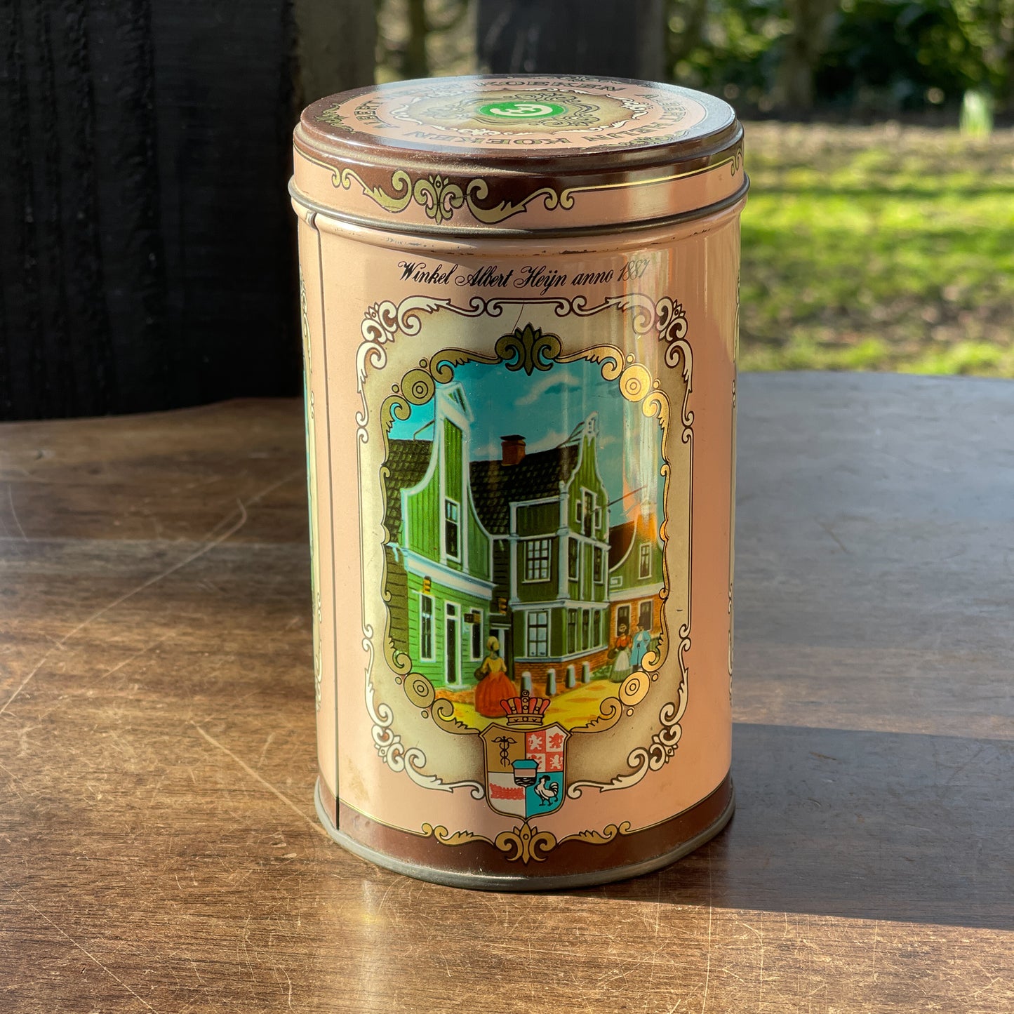 Albert Heijn koeken blik - Bamestra Curiosa