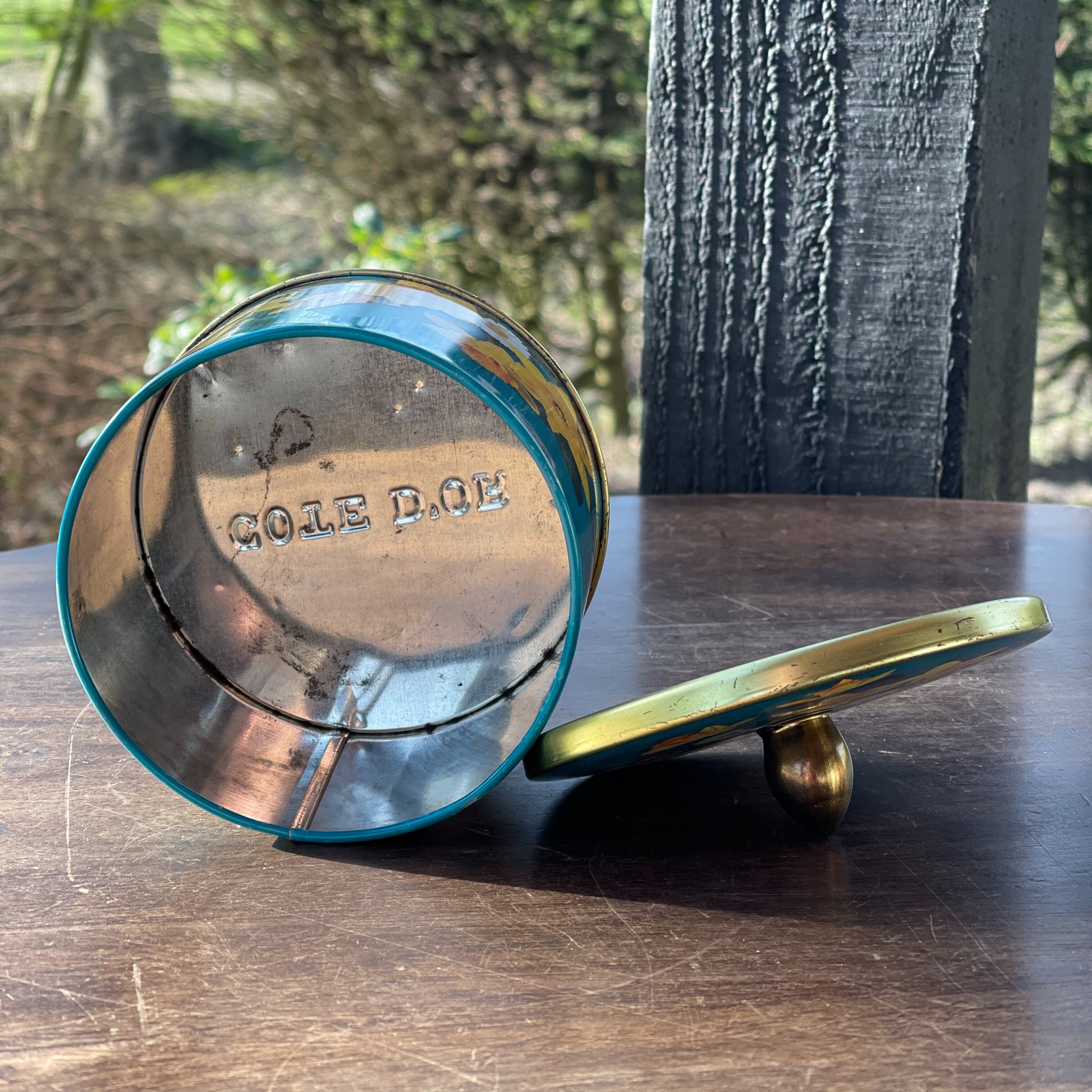 Cote D'or Blik Met Narcissen en Margrieten - Bamestra Curiosa