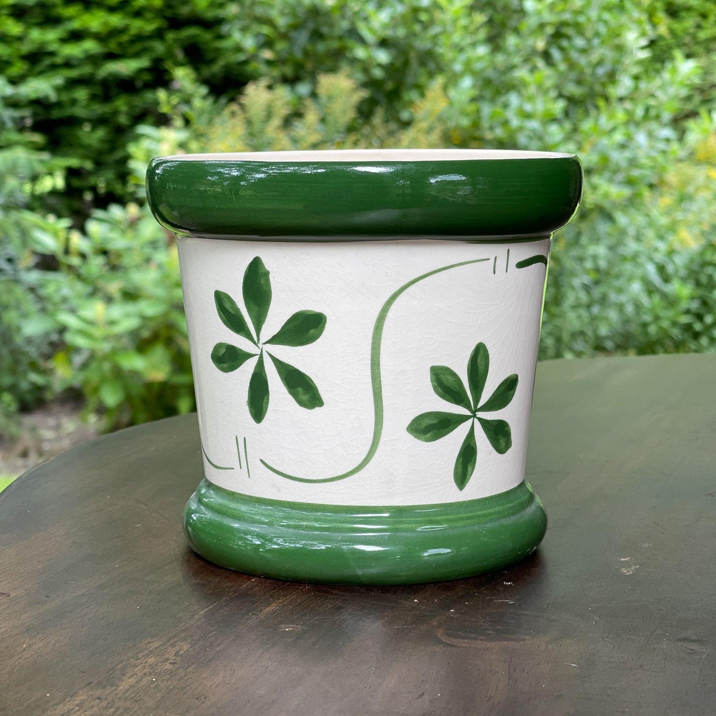 Vintage bloempot - Bamestra Curiosa