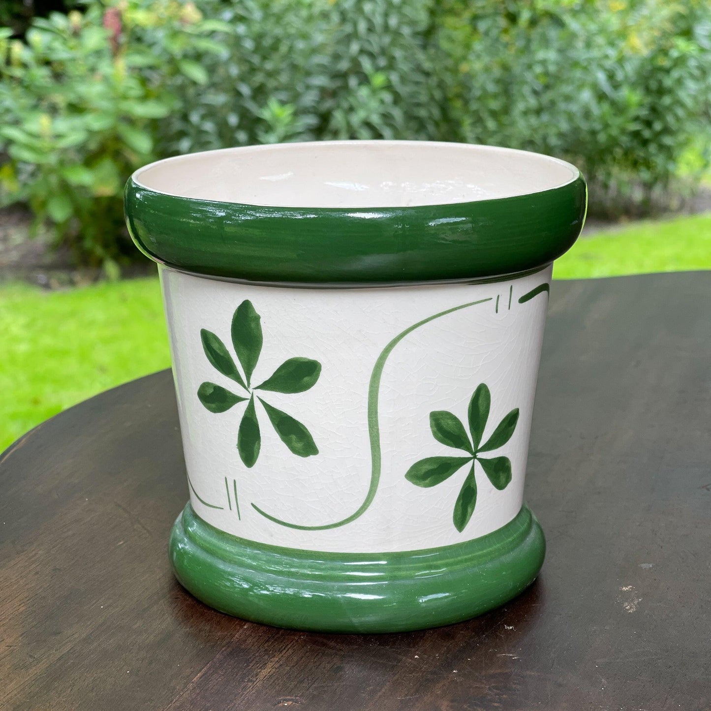 Vintage bloempot - Bamestra Curiosa