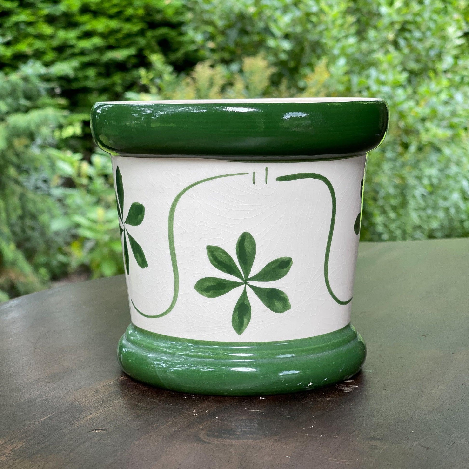 Vintage bloempot - Bamestra Curiosa