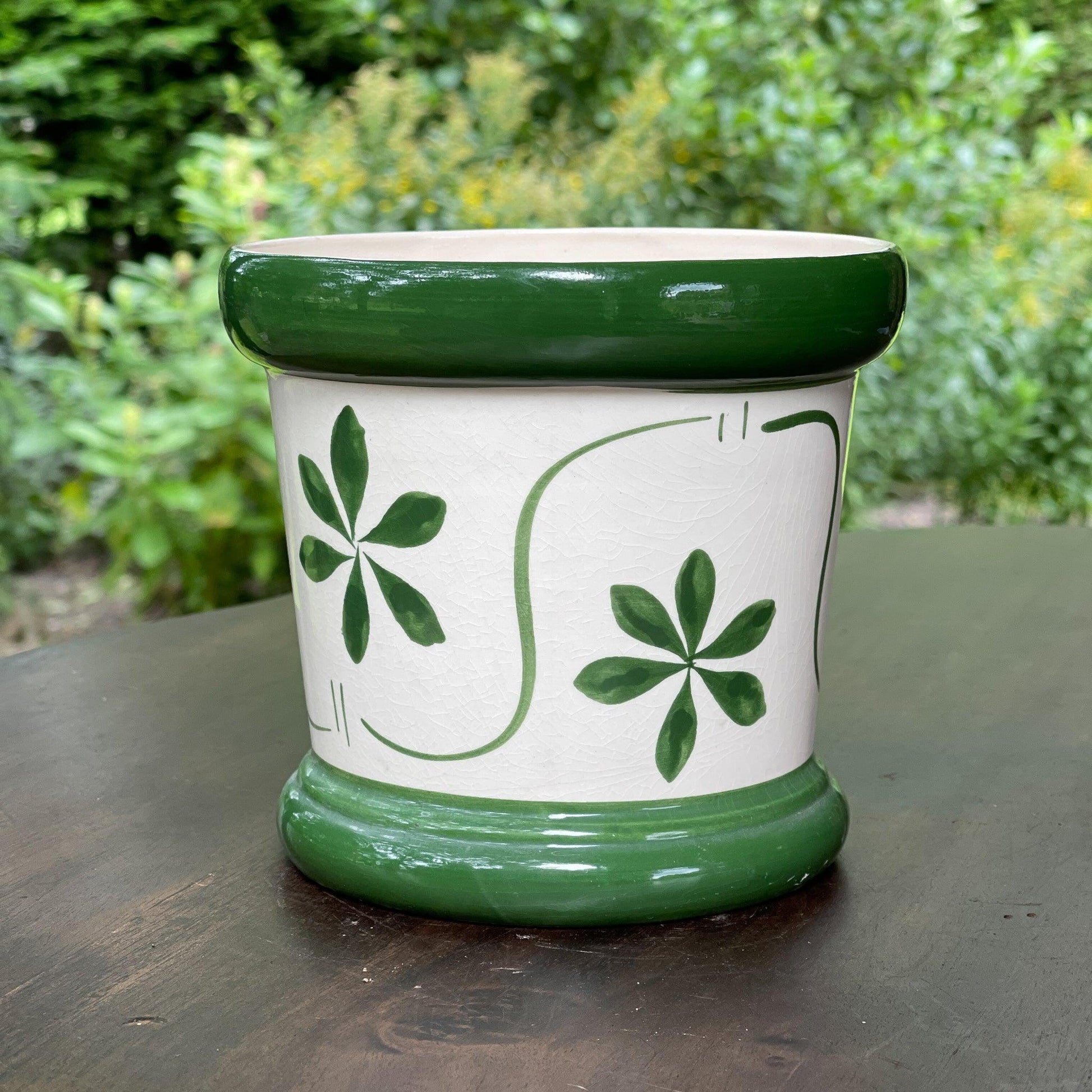 Vintage bloempot - Bamestra Curiosa