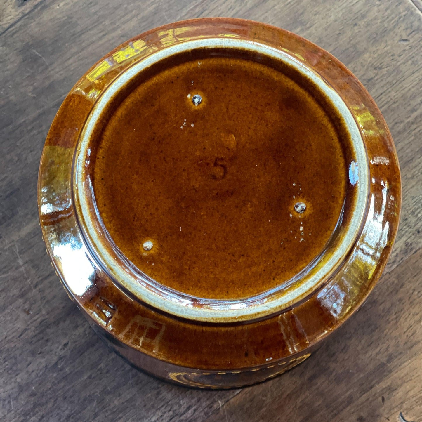 Vintage bloempot met medaillons - Bamestra Curiosa