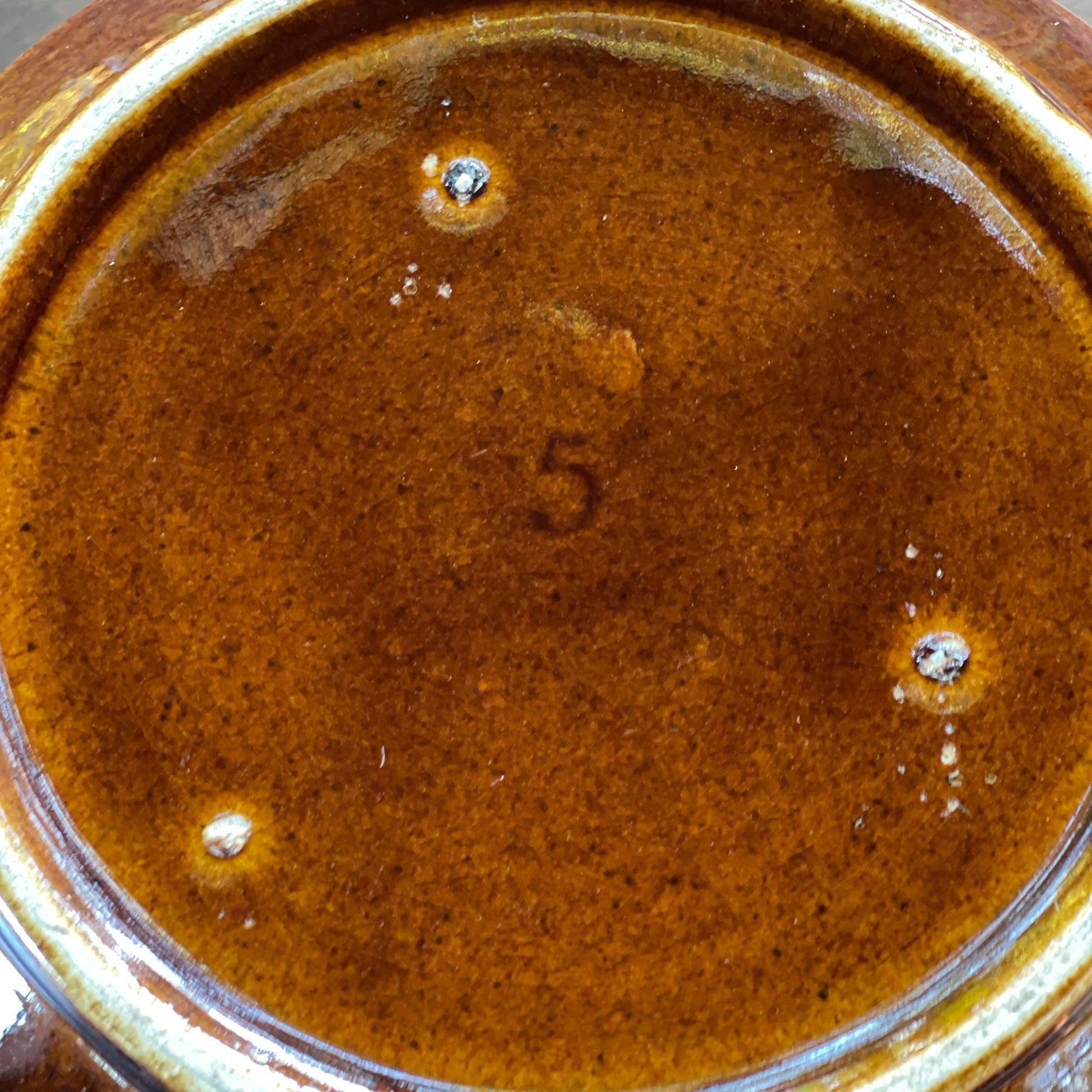 Vintage bloempot met medaillons - Bamestra Curiosa