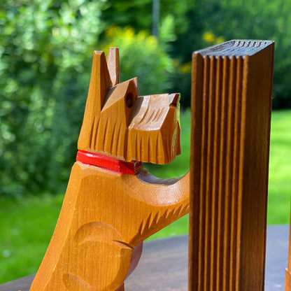 Vintage boekensteunen met hondjes - Bamestra Curiosa