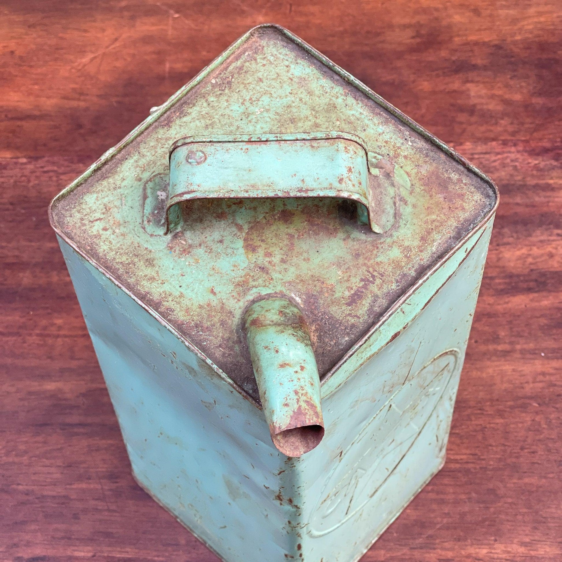 Vintage Caltex petroleum kan - Bamestra Curiosa