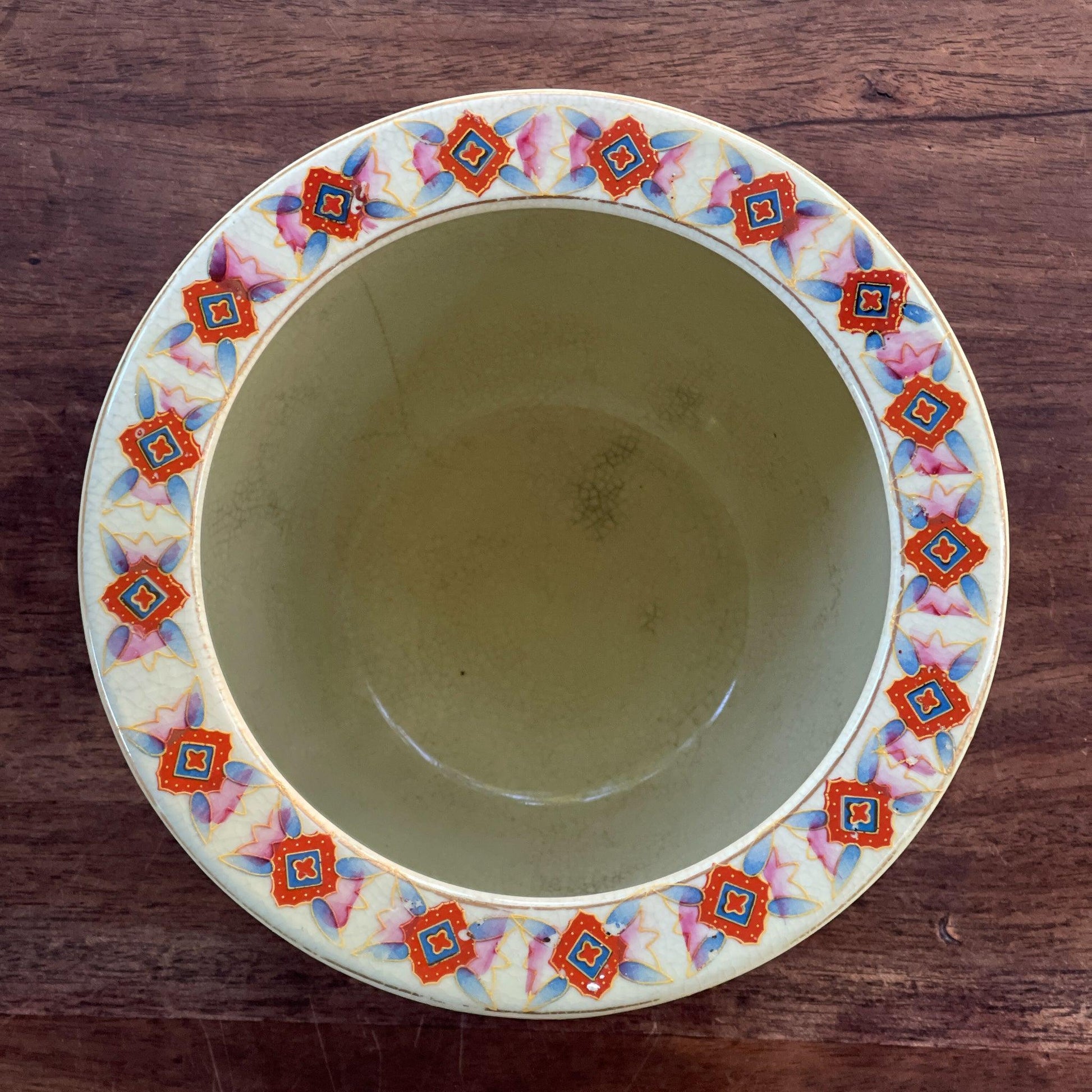 Vintage Chinese bloempot gemerkt Zhongguo Zhi Zao - Bamestra Curiosa