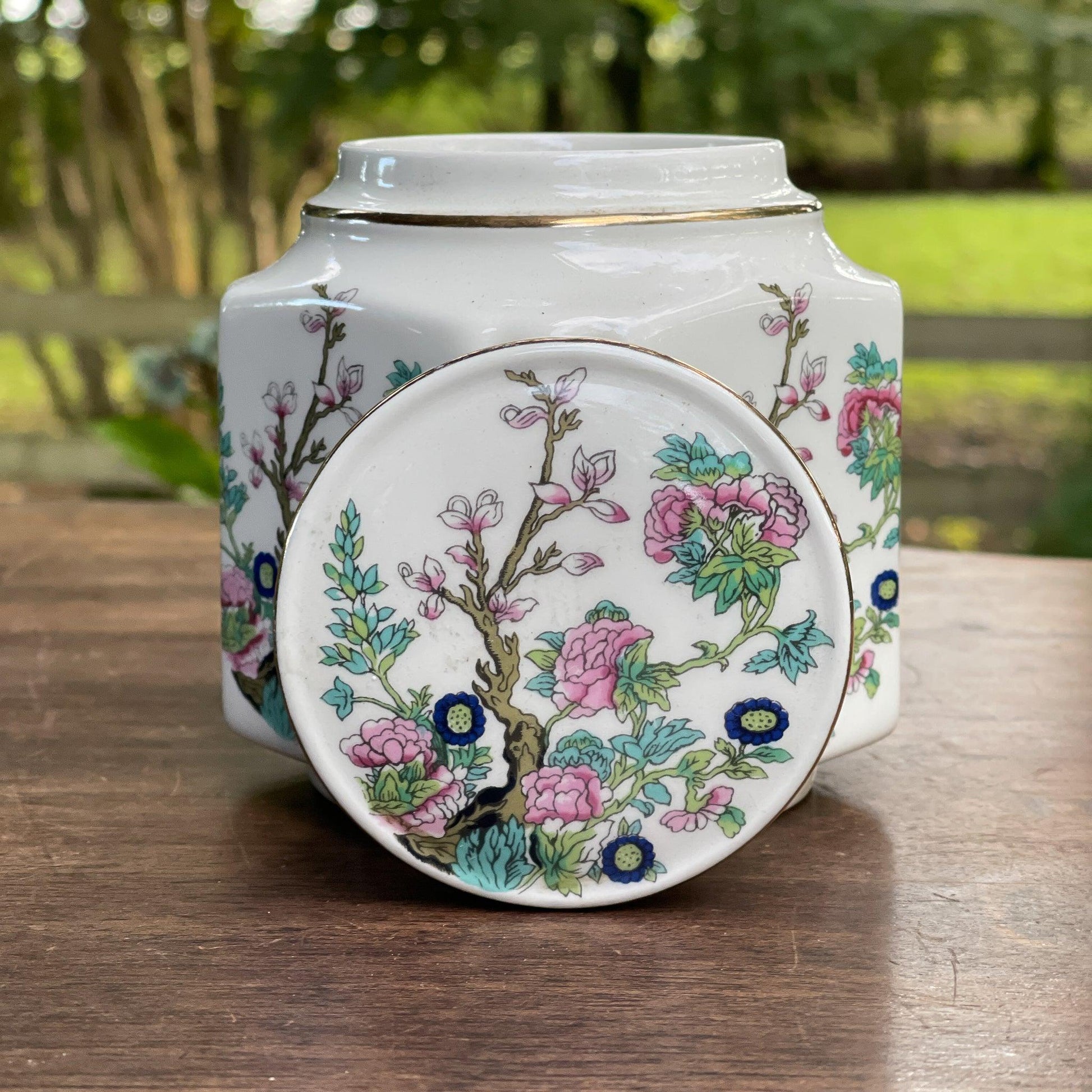 Vintage Chinese theebus - Bamestra Curiosa