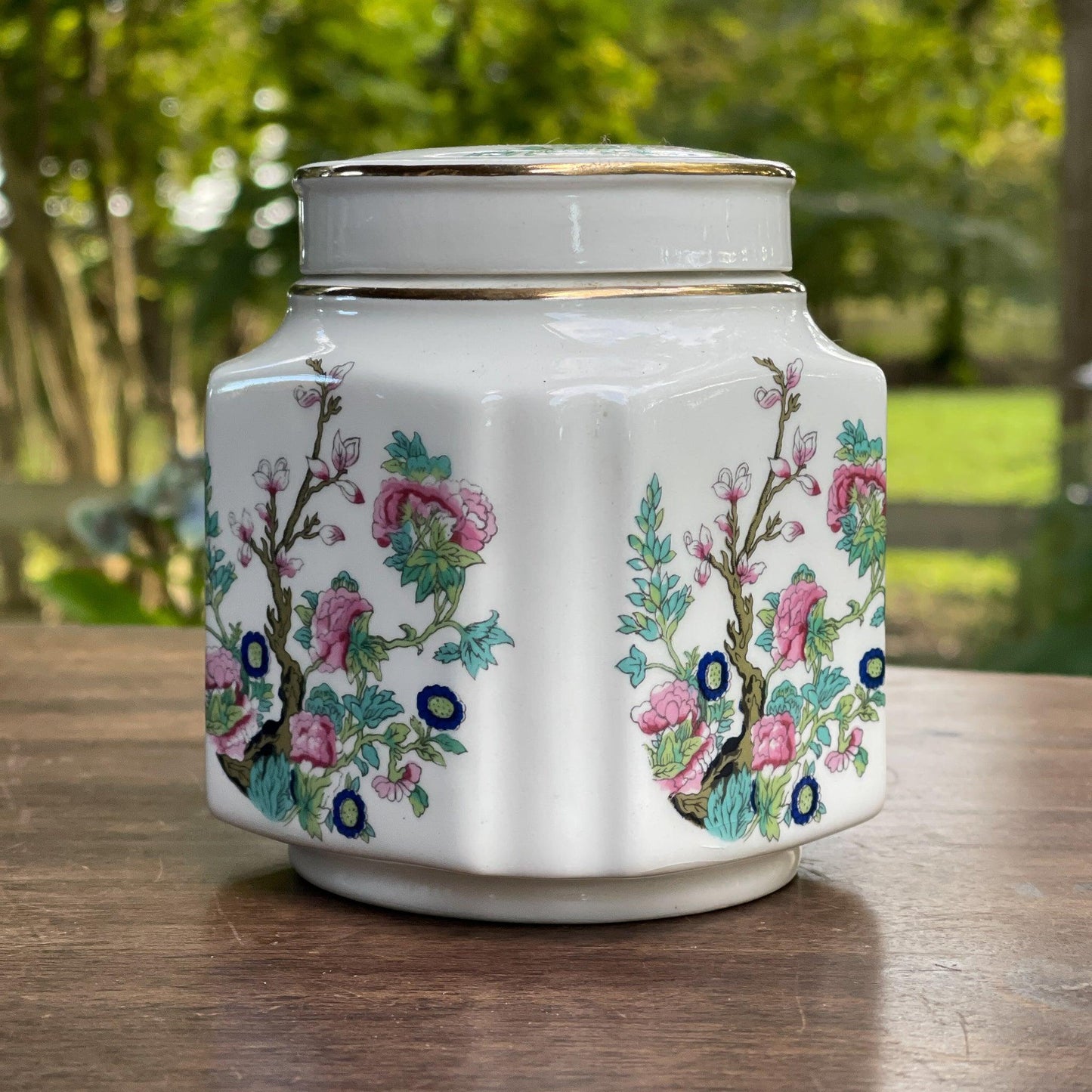 Vintage Chinese theebus - Bamestra Curiosa