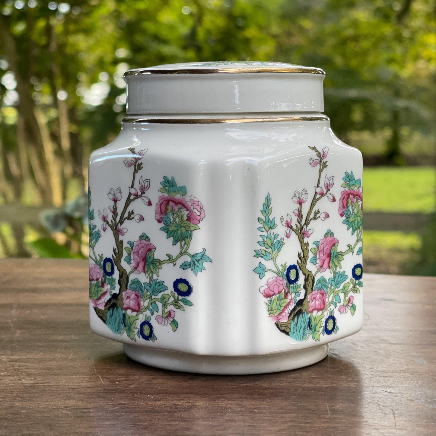 Vintage Chinese theebus - Bamestra Curiosa