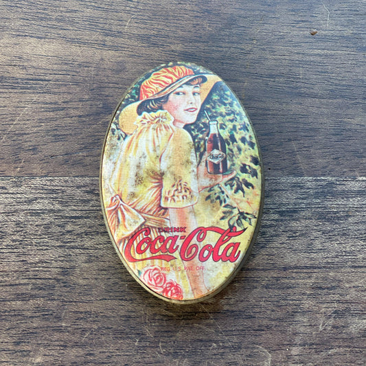 Vintage Coca Cola blikje - Bamestra Curiosa