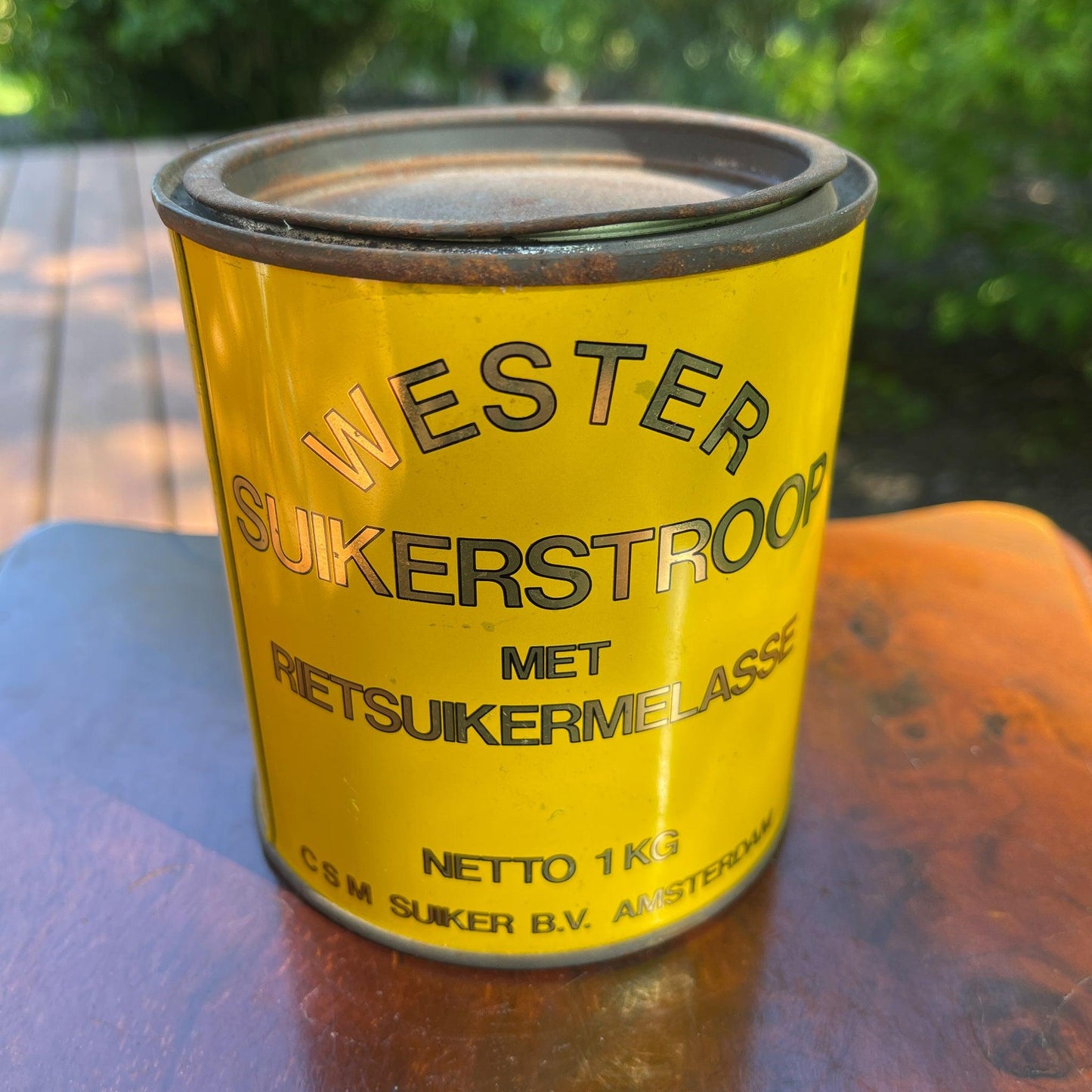 Vintage CSM suiker blik - Bamestra Curiosa