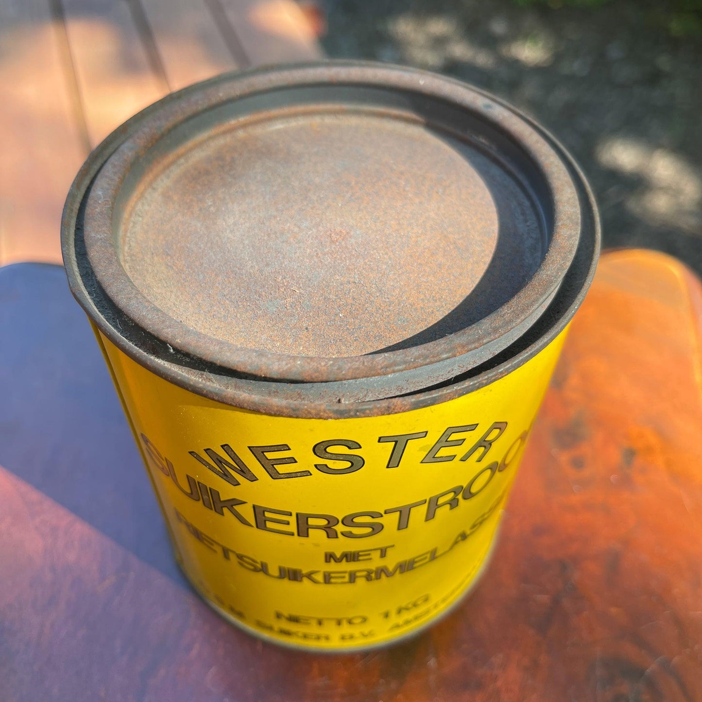 Vintage CSM suiker blik - Bamestra Curiosa