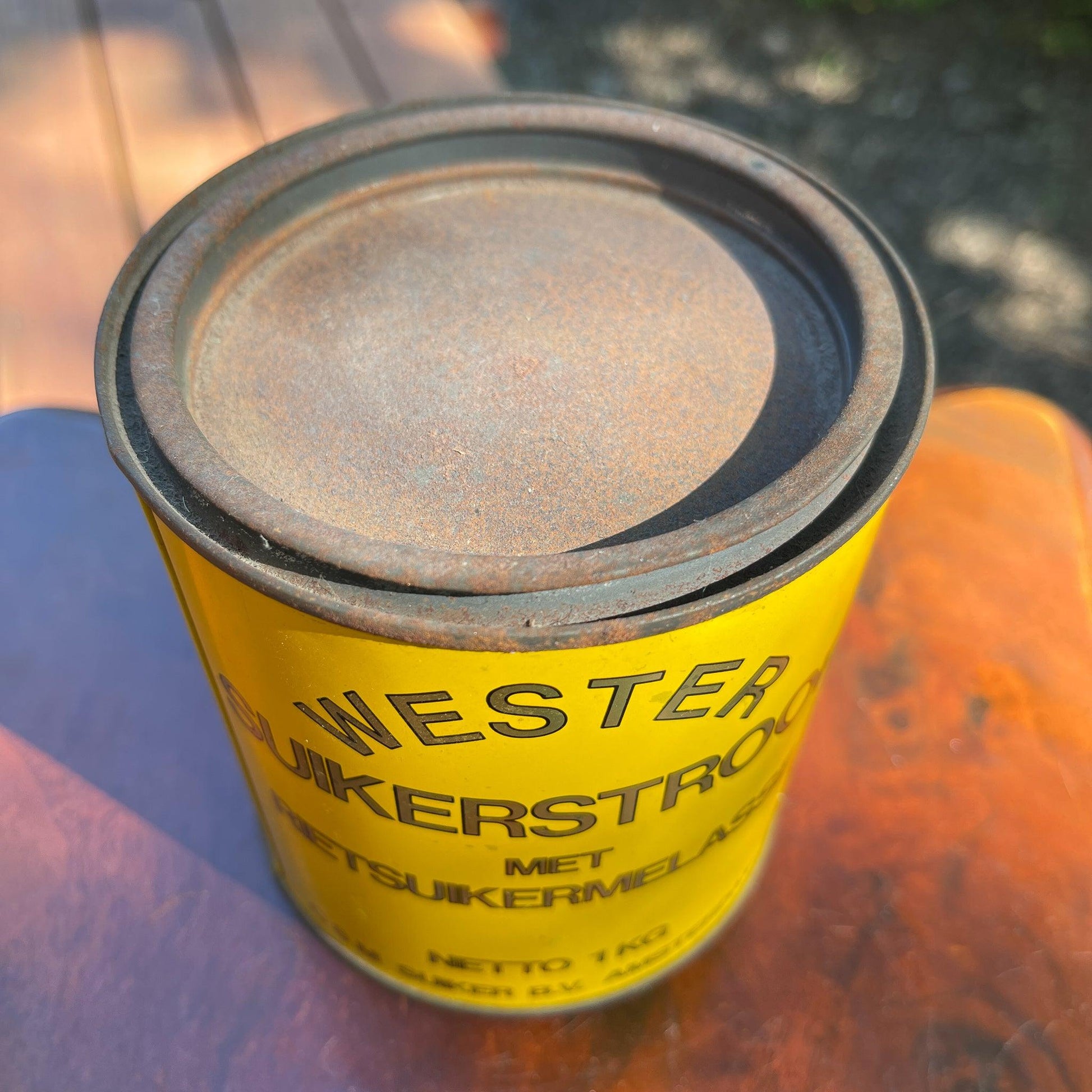 Vintage CSM suiker blik - Bamestra Curiosa