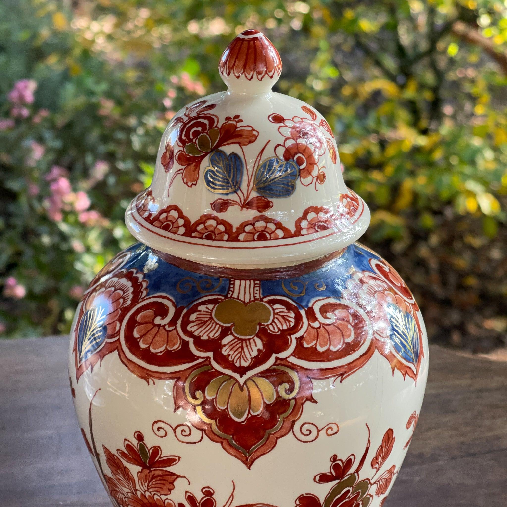 Vintage dekselpot De Porceleyne Fles Pijnacker (1960) - The Collectionist