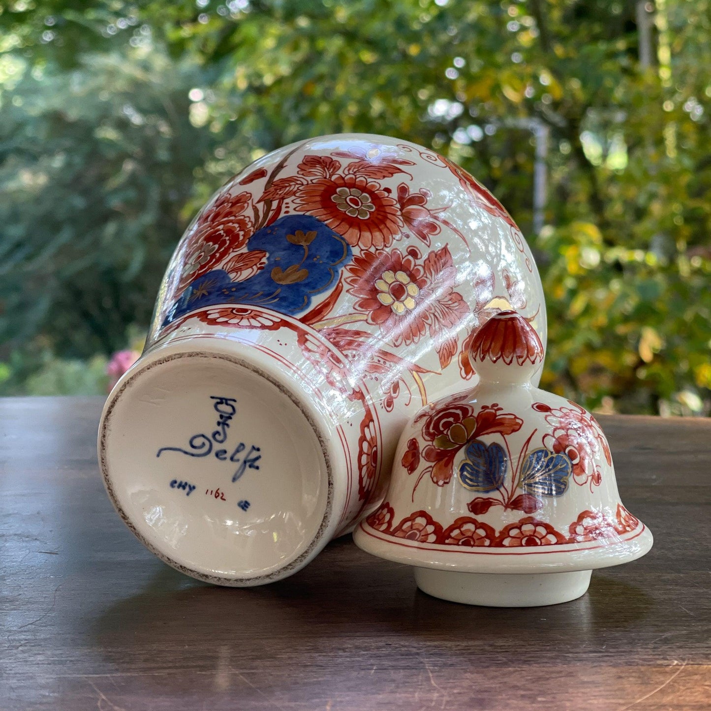 Vintage dekselpot De Porceleyne Fles Pijnacker (1960) - The Collectionist