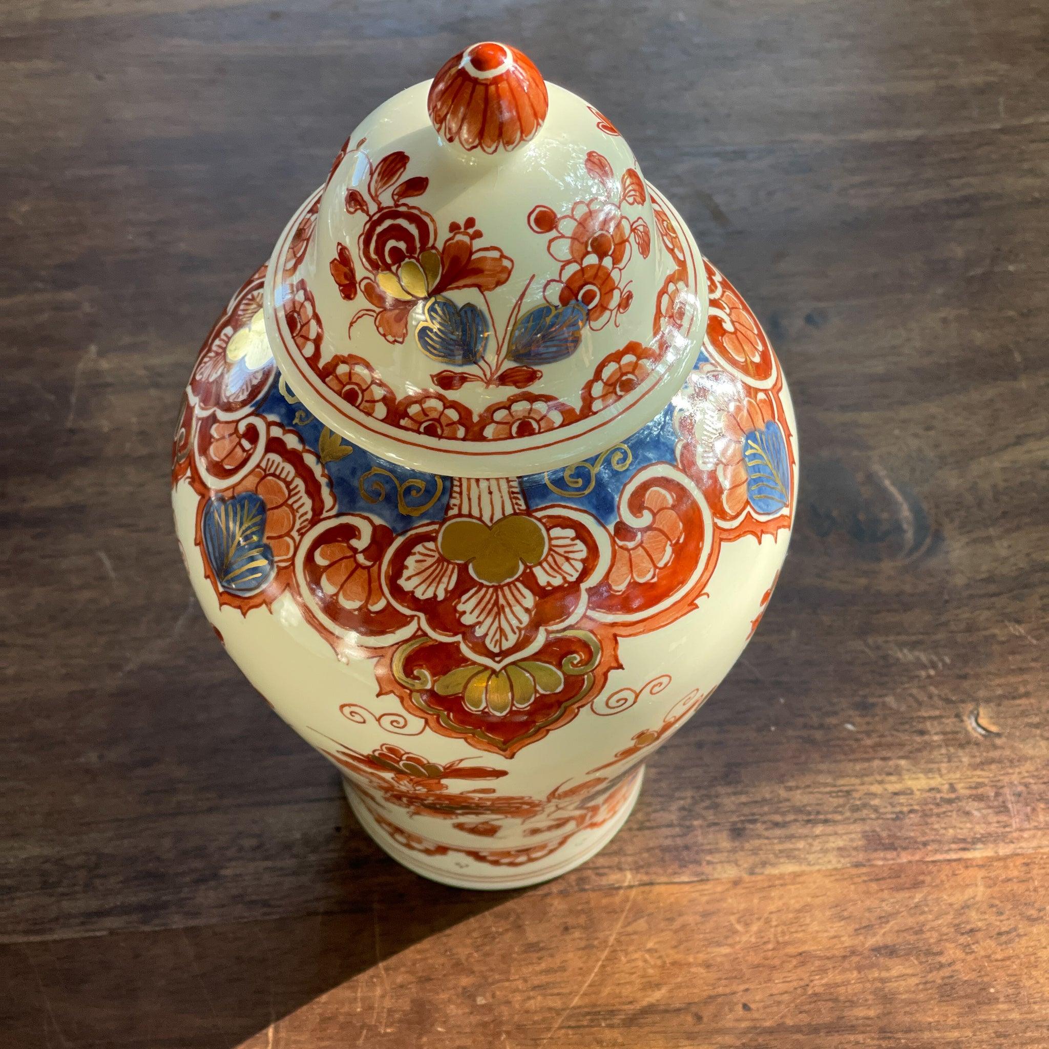 Vintage dekselpot De Porceleyne Fles Pijnacker (1960) - The Collectionist