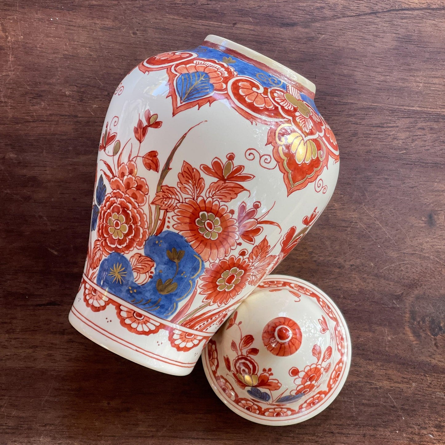 Vintage dekselpot De Porceleyne Fles Pijnacker (1960) - The Collectionist