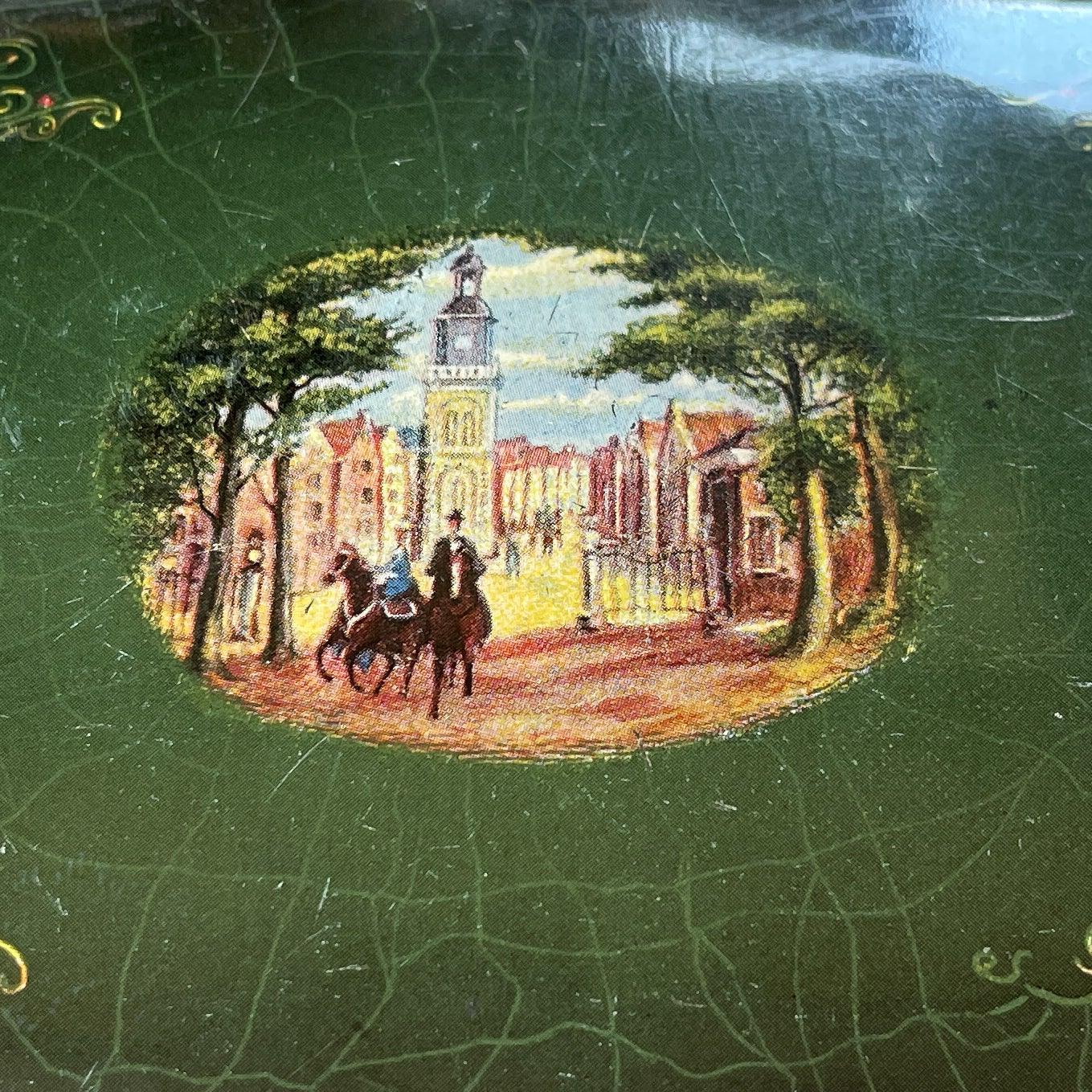 Vintage Douwe Egberts theeblik - Bamestra Curiosa