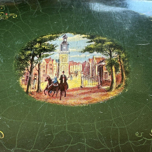 Vintage Douwe Egberts theeblik - Bamestra Curiosa