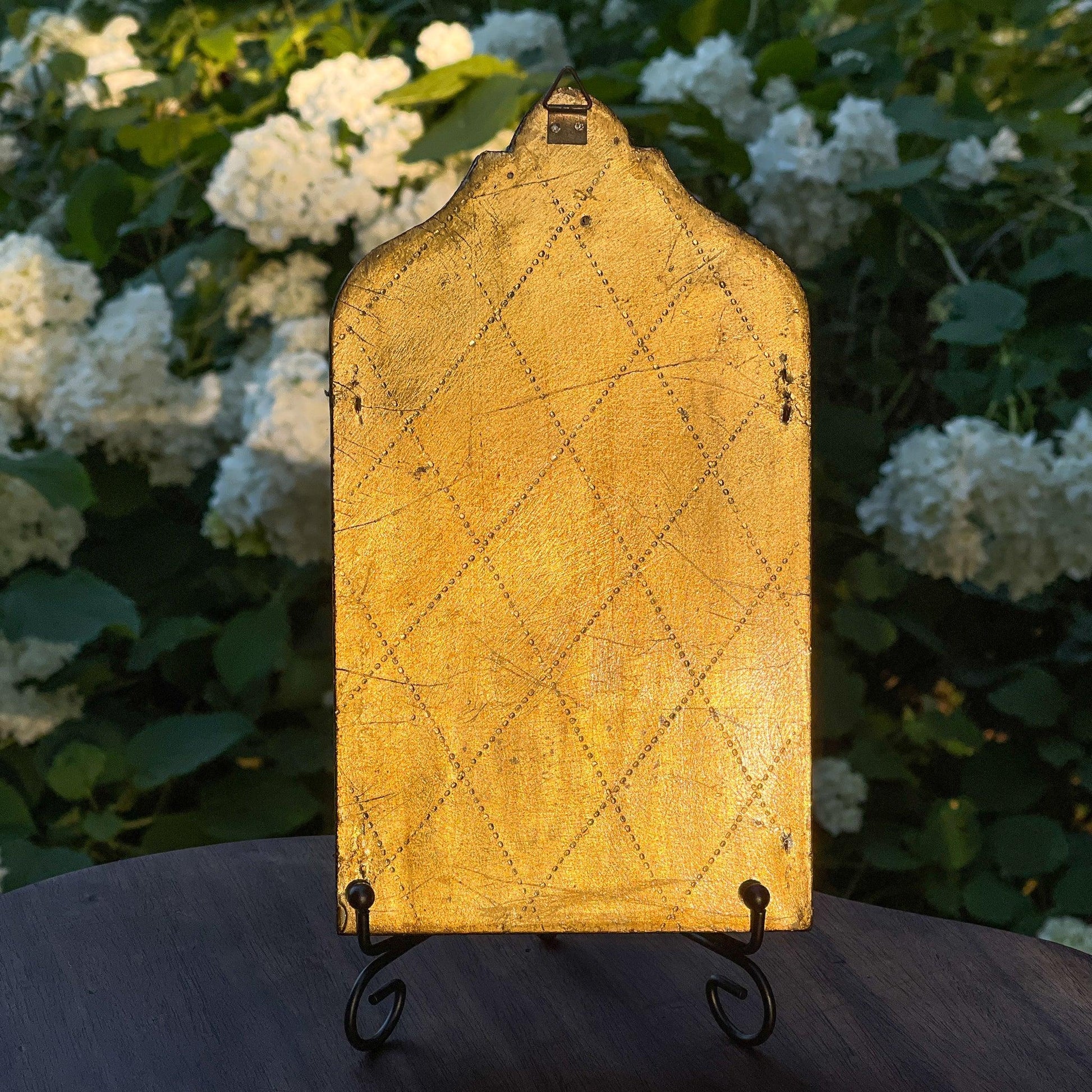 Vintage drieluik Icoon - Bamestra Curiosa