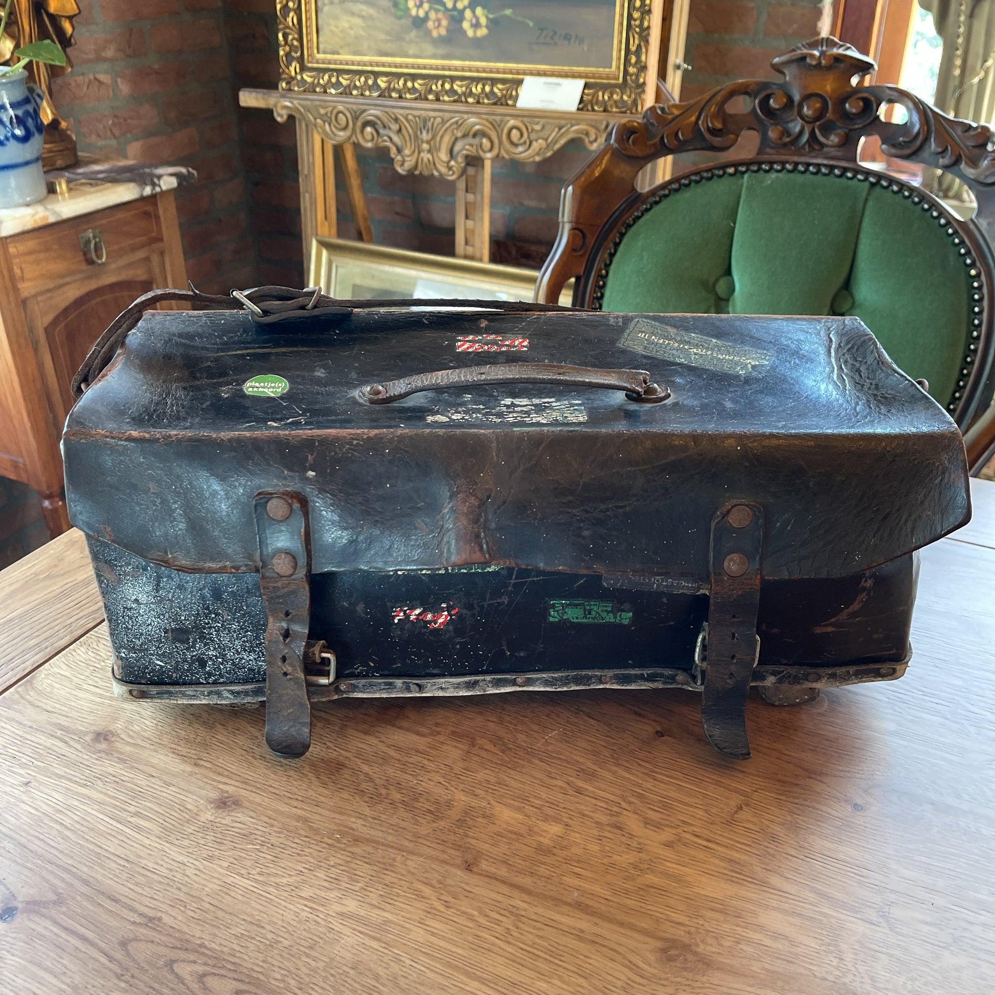 Vintage gereedschapstas - Bamestra Curiosa