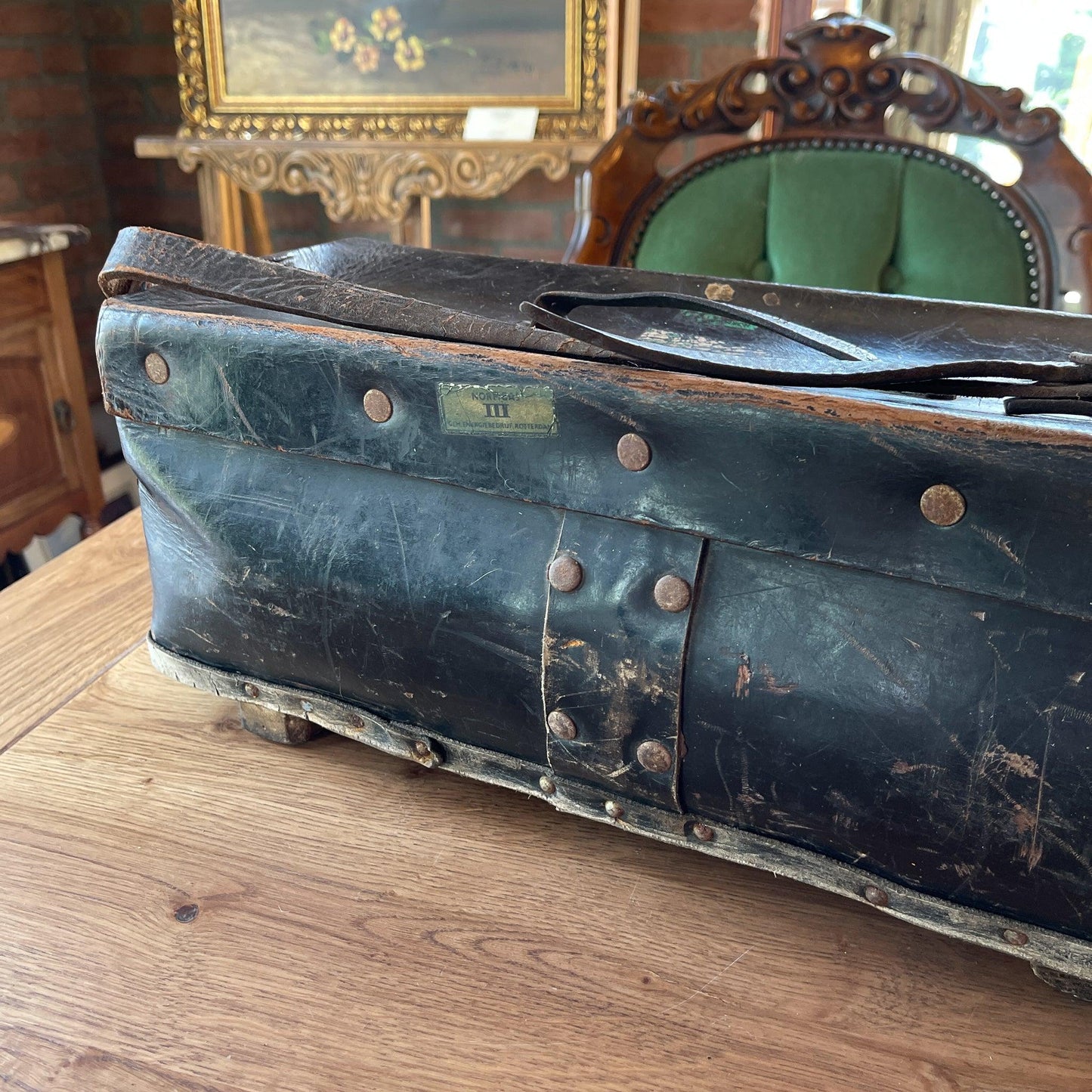 Vintage gereedschapstas - Bamestra Curiosa