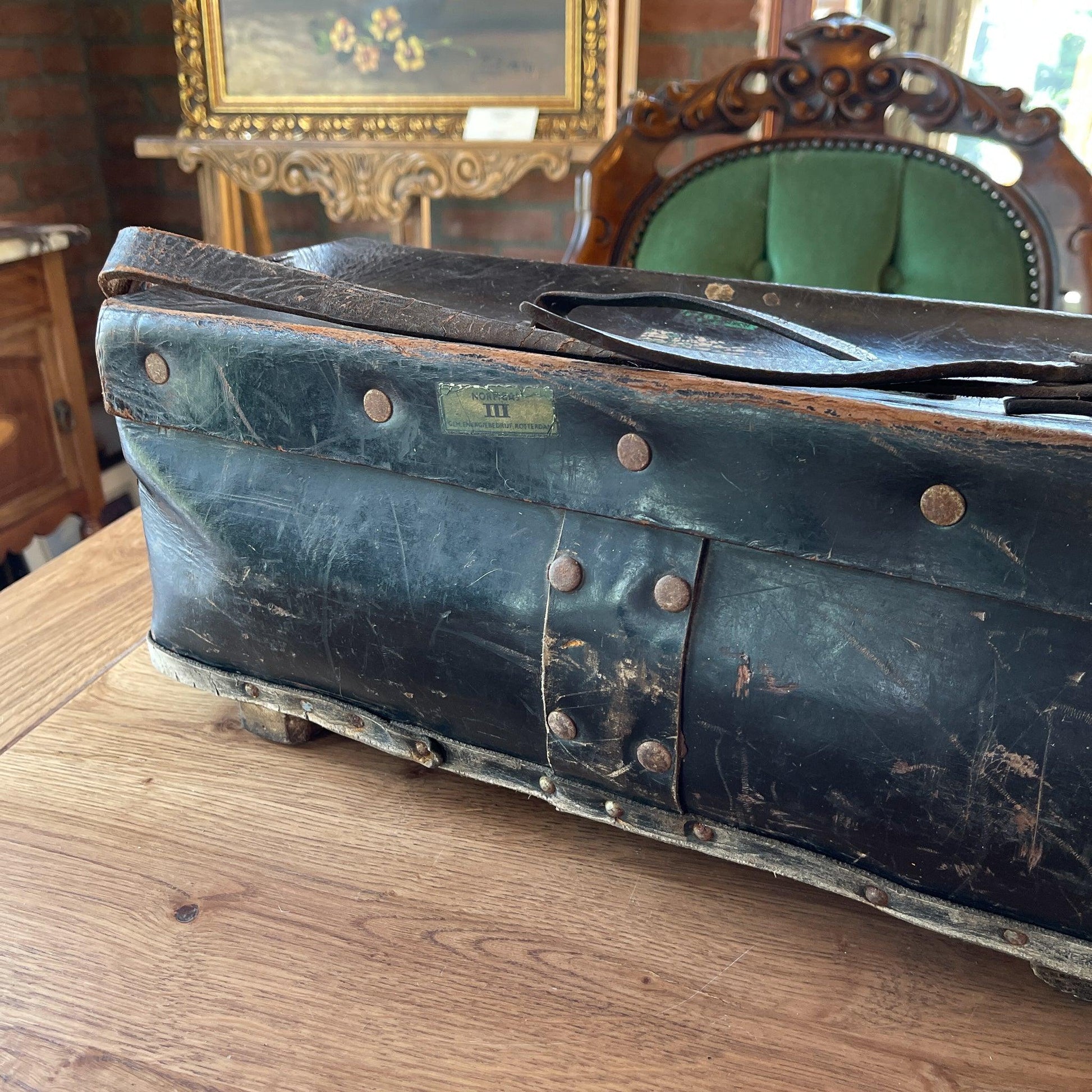 Vintage gereedschapstas - Bamestra Curiosa