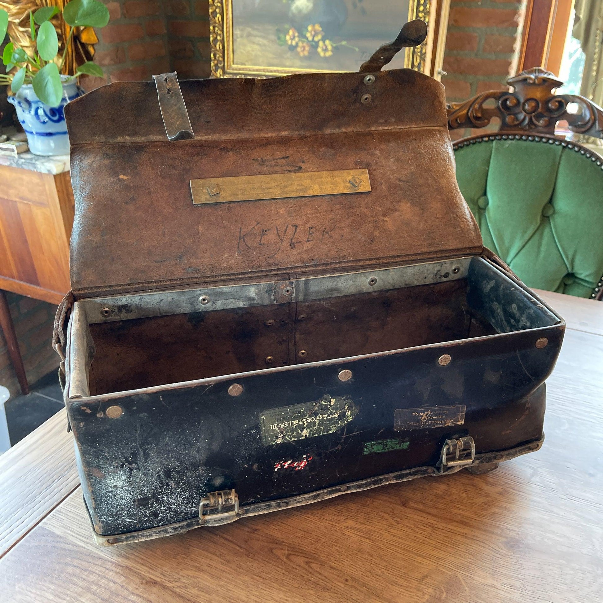 Vintage gereedschapstas - Bamestra Curiosa