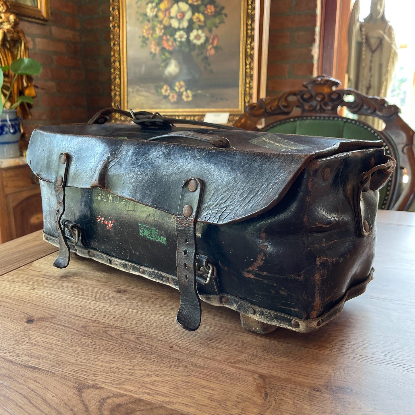 Vintage gereedschapstas - Bamestra Curiosa