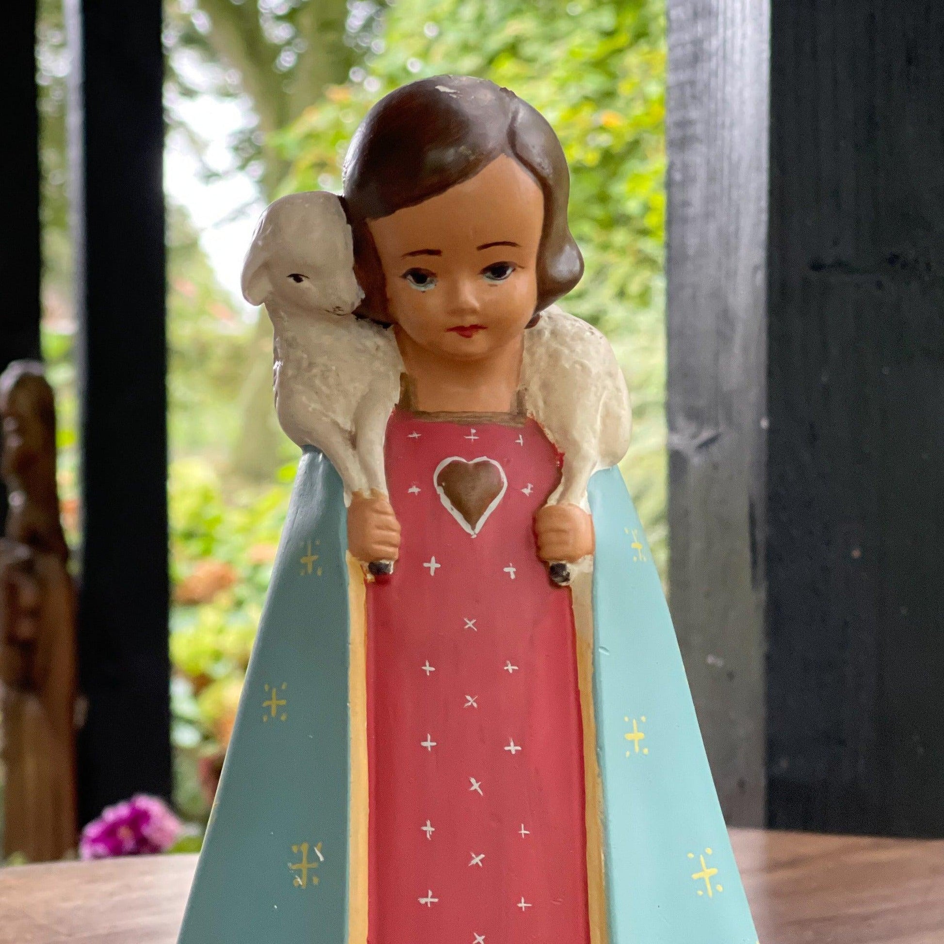 Vintage heiligenbeeld - Bamestra Curiosa