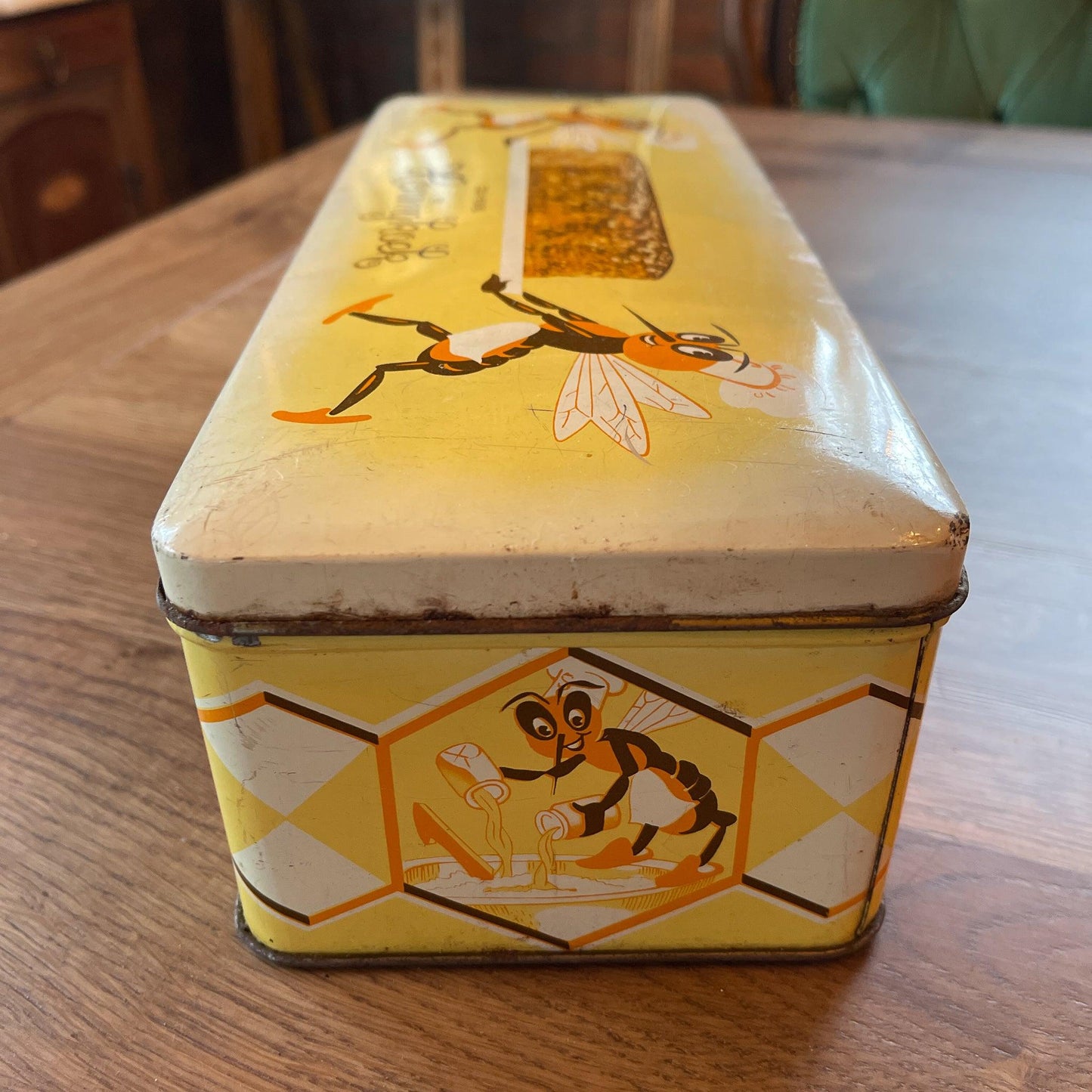 Vintage Honingkoek blik van Slingerkoek - Bamestra Curiosa