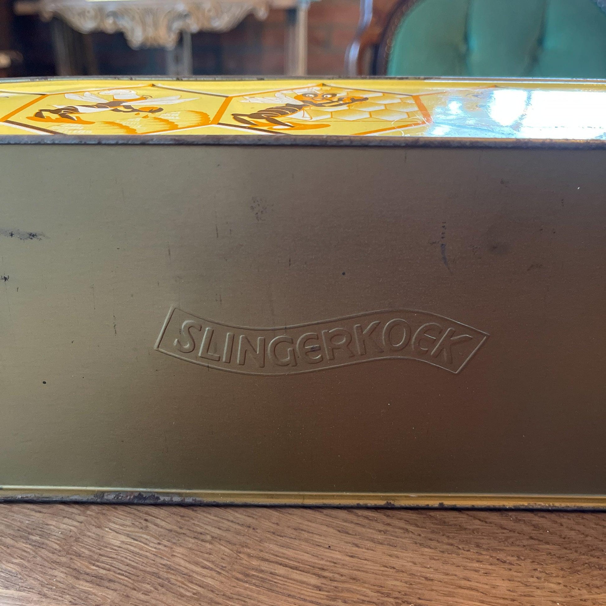 Vintage Honingkoek blik van Slingerkoek - Bamestra Curiosa