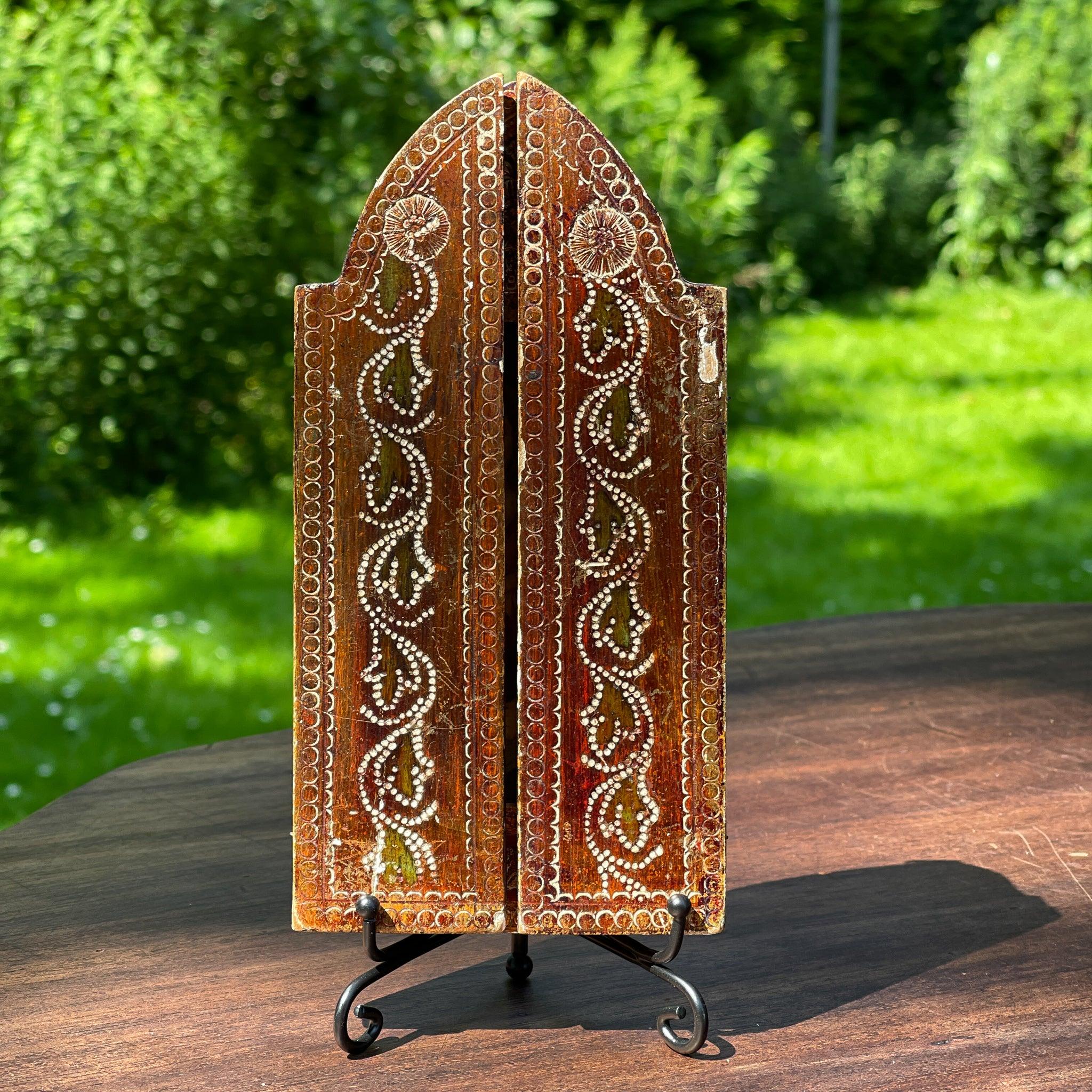 Vintage Italiaans drieluik Icoon Murillo - The Collectionist