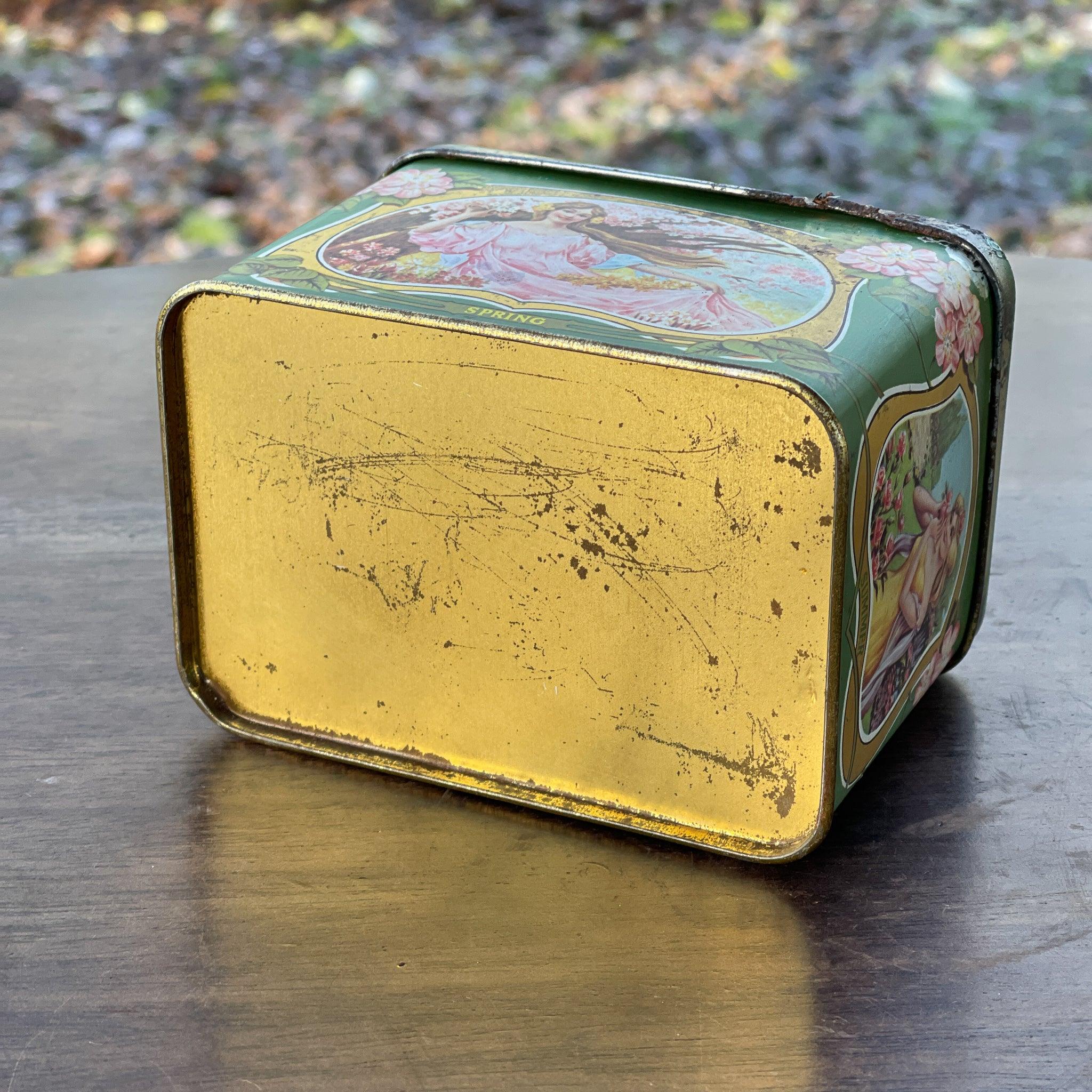 Vintage jaargetijden blik - The Collectionist